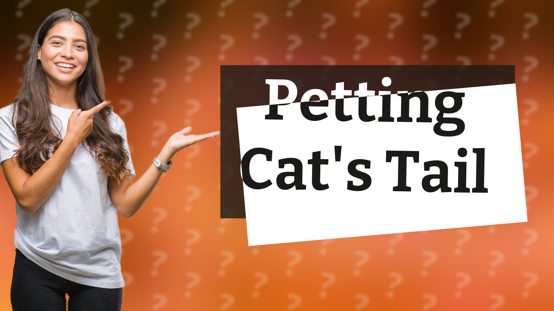 Petting Cat's Tail