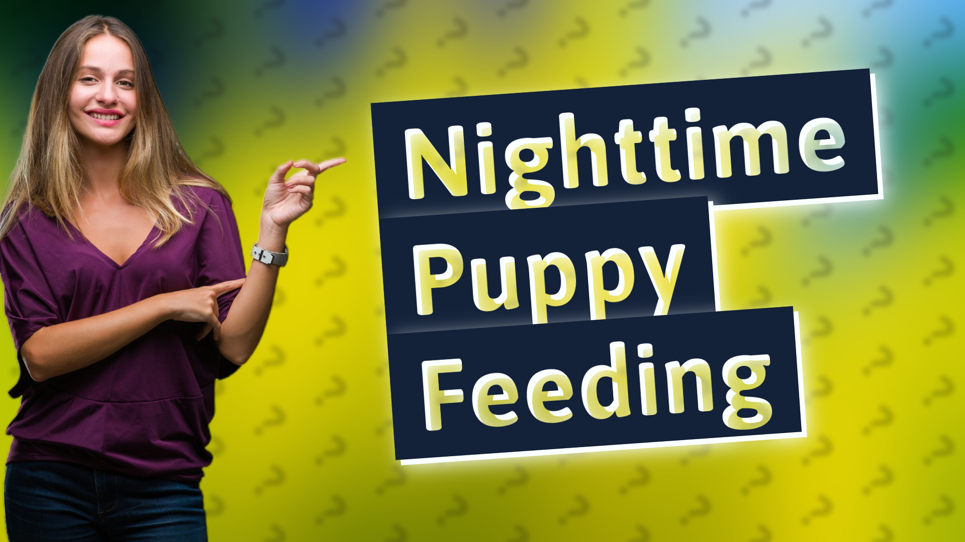 Nighttime Puppy Feeding