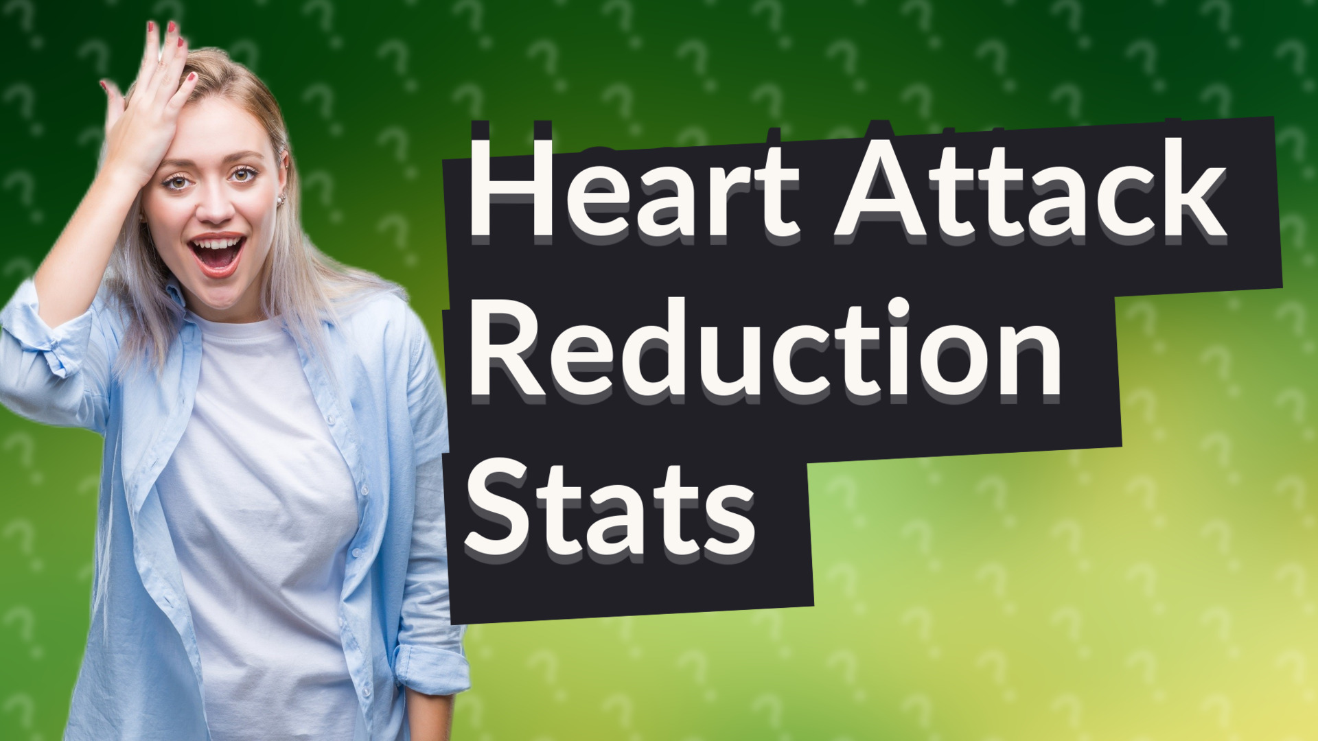Heart Attack Reduction Stats
