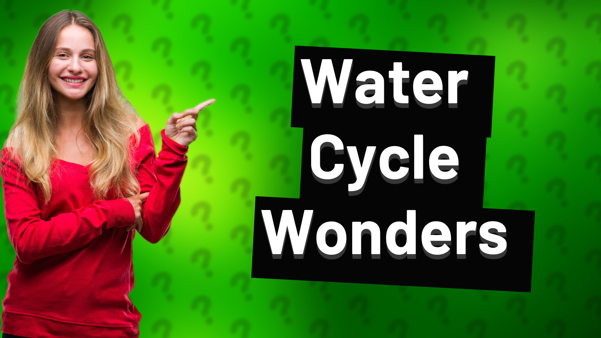 Water Cycle Wonders