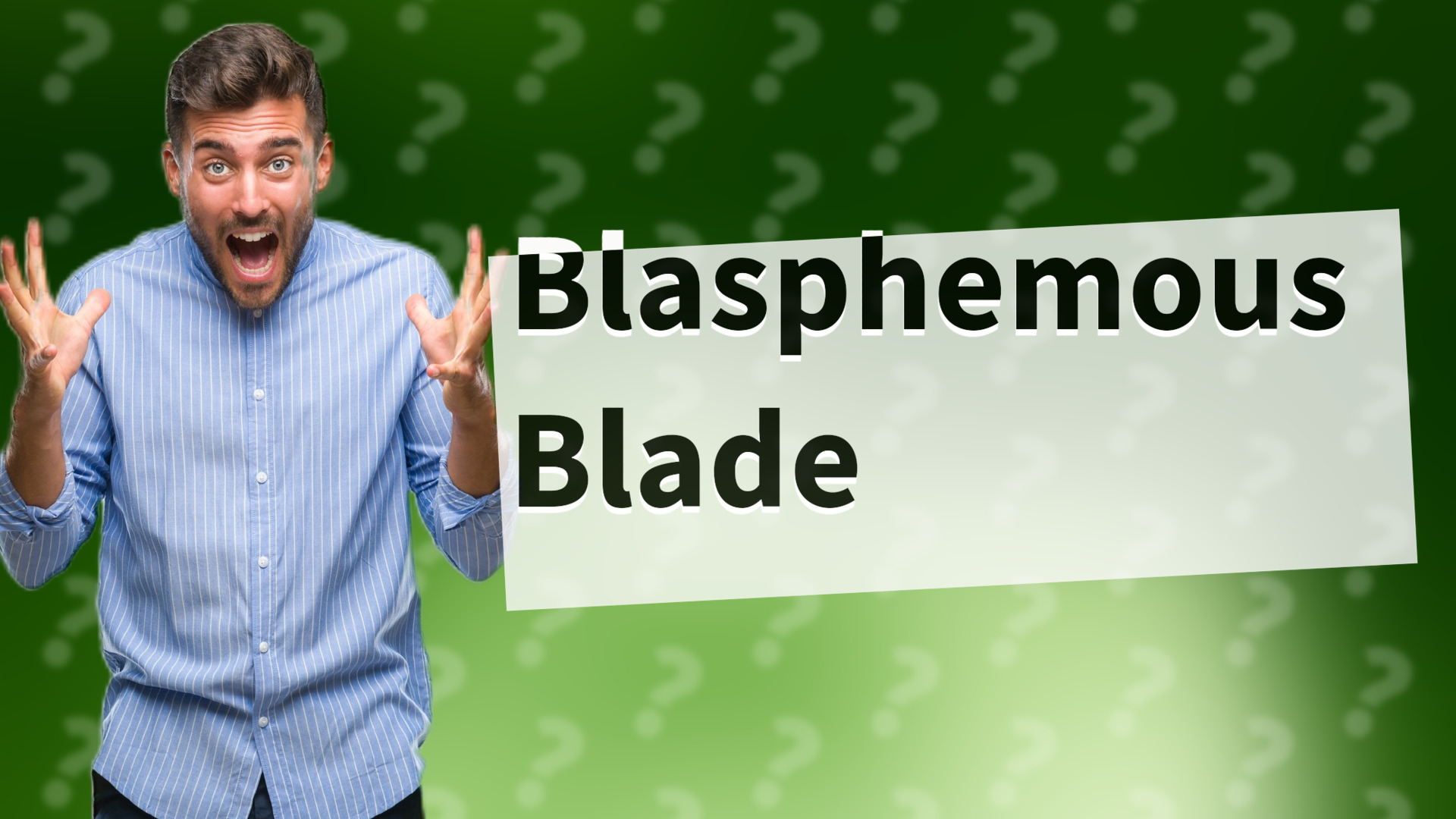 Blasphemous Blade