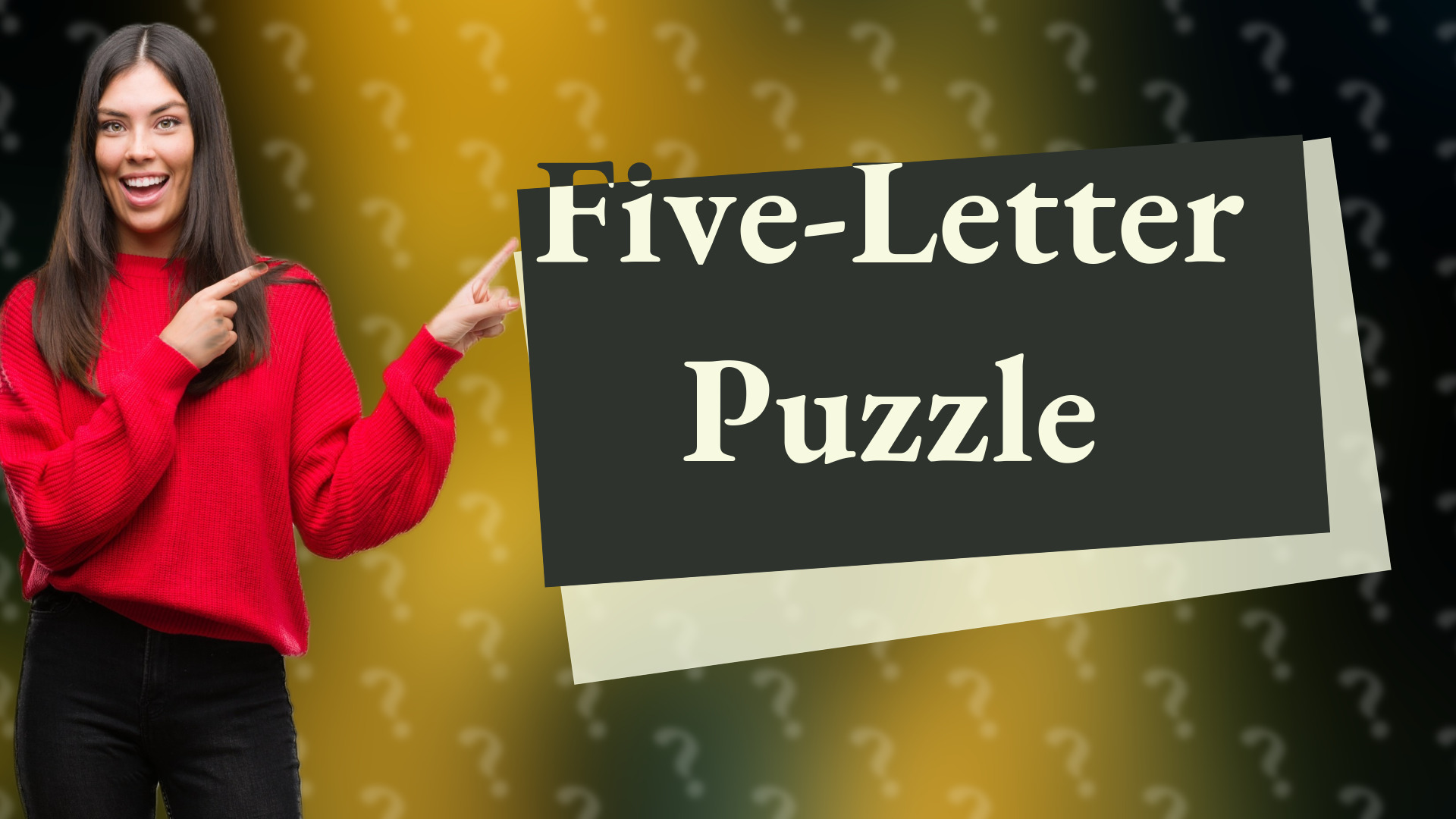 Five-Letter Puzzle