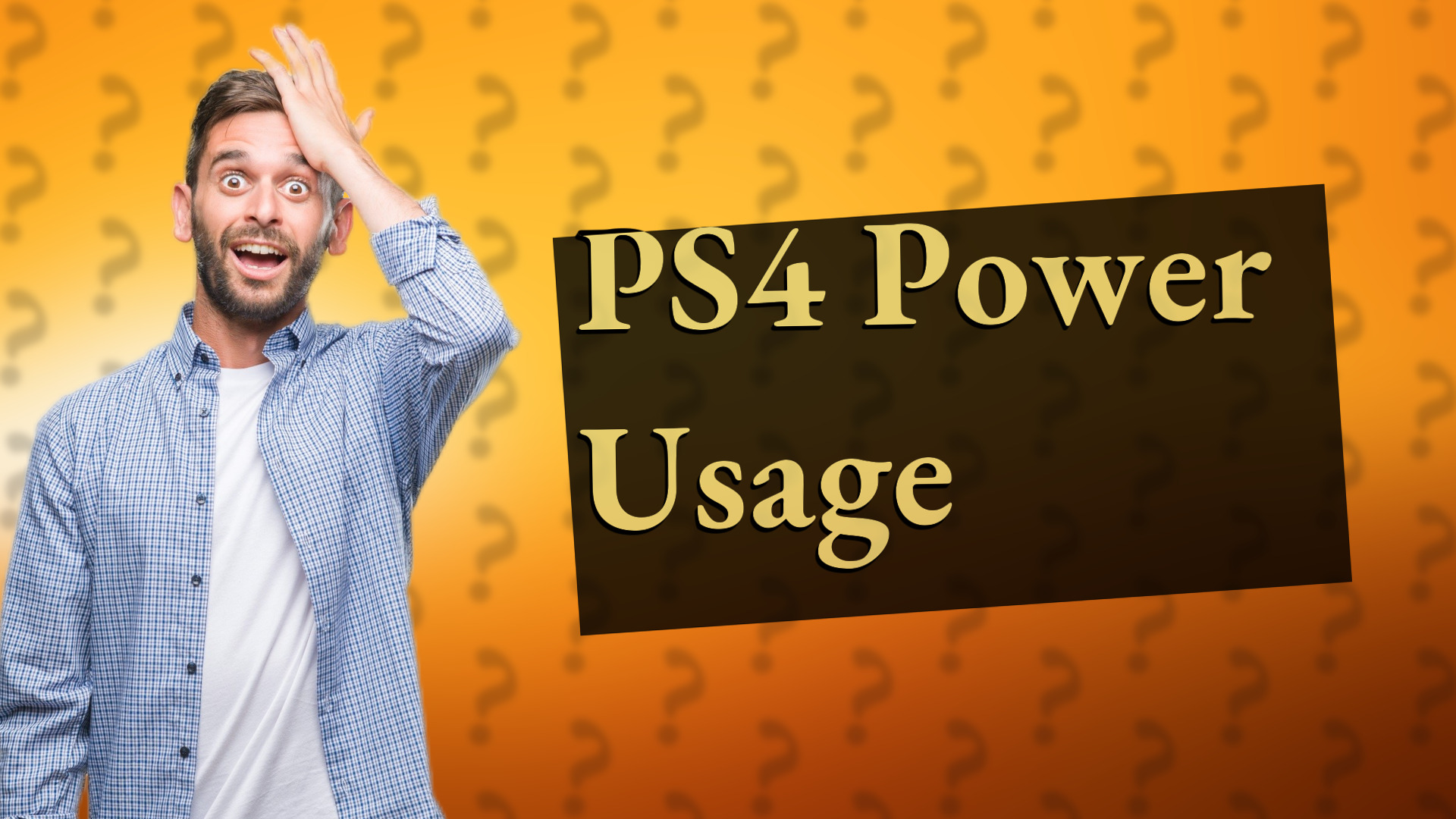 PS4 Power Usage
