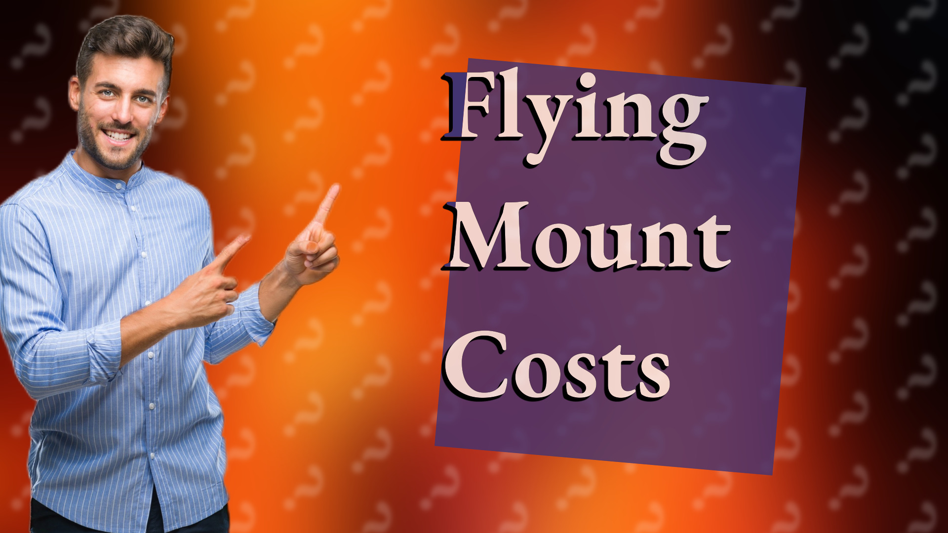Flying Mount Costs