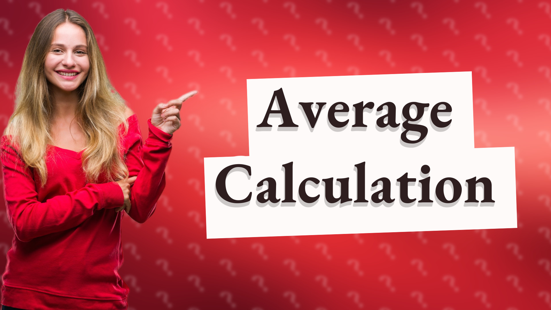 Average Calculation