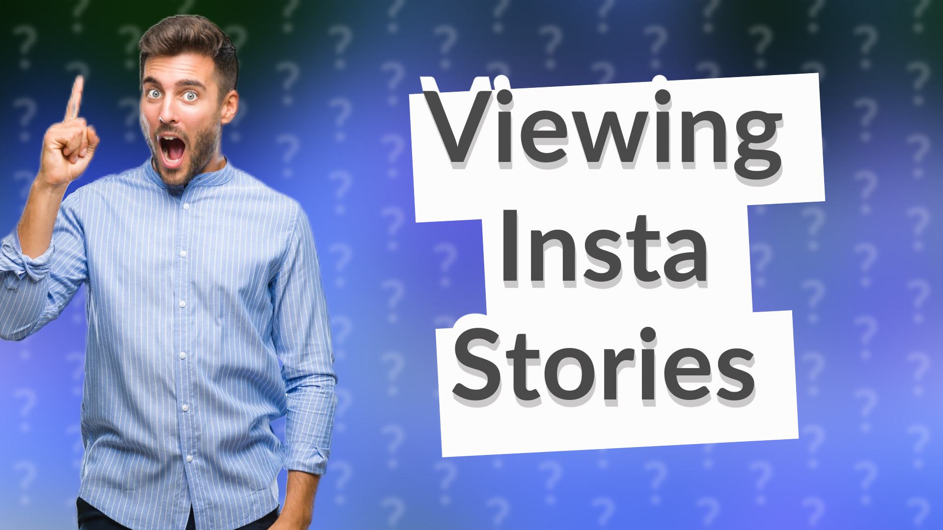 Viewing Insta Stories