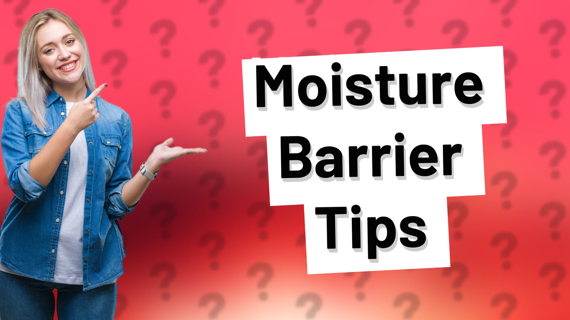 Moisture Barrier Tips