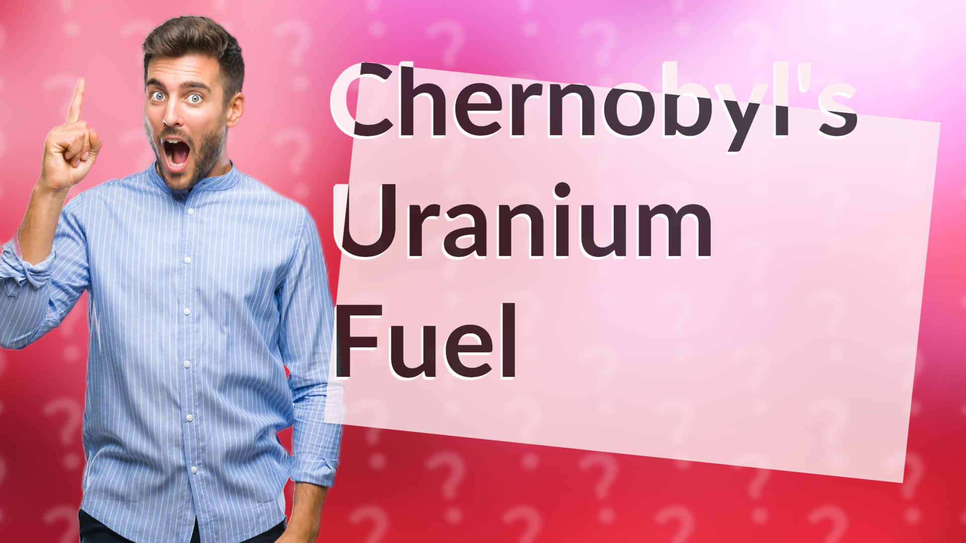 Chernobyl's Uranium Fuel