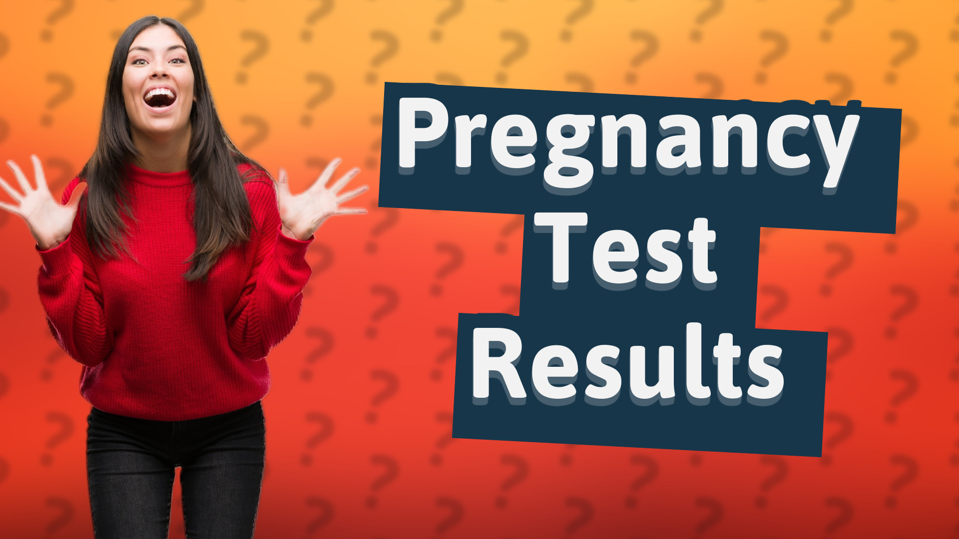 Pregnancy Test Results