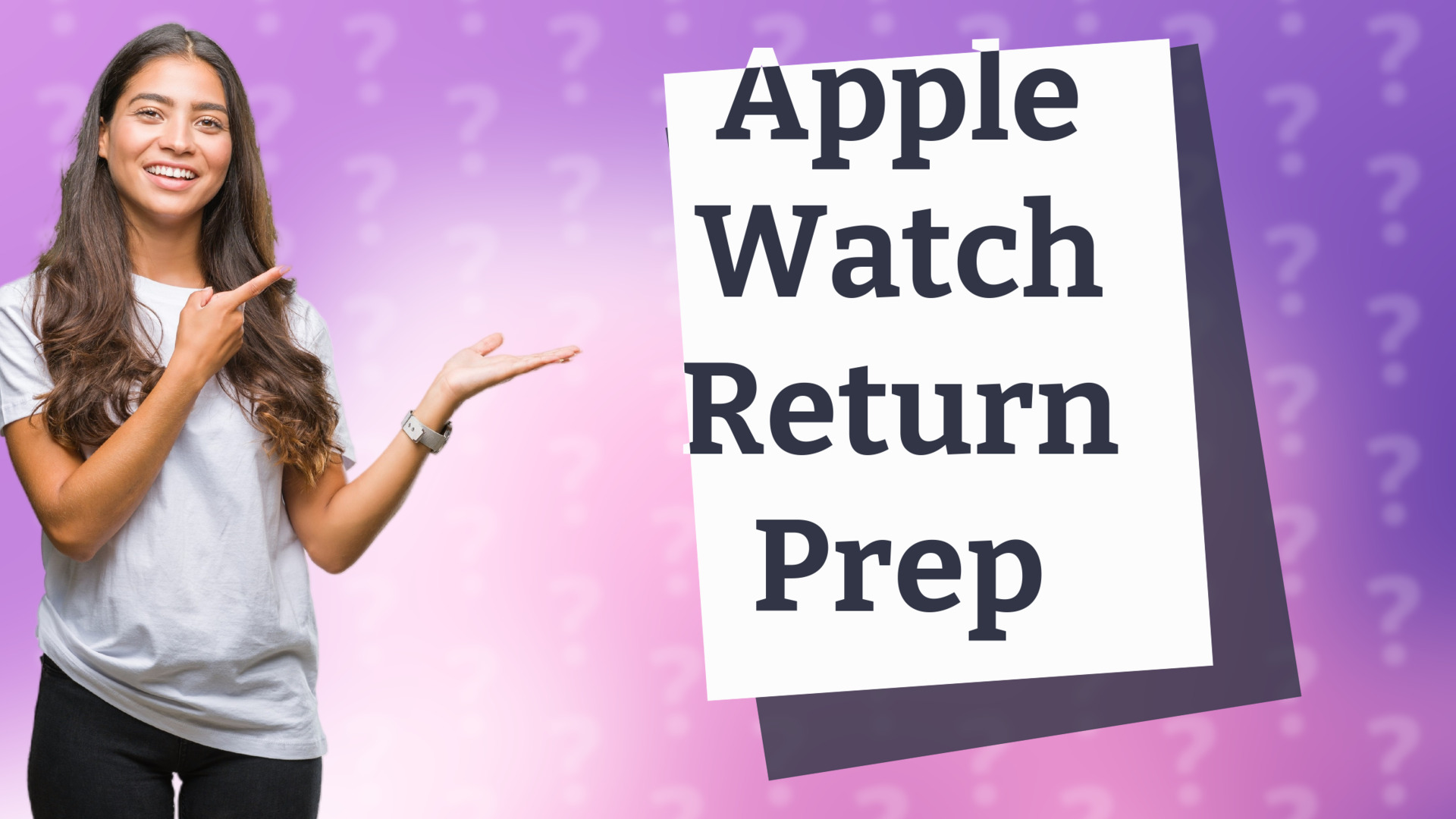 Apple Watch Return Prep