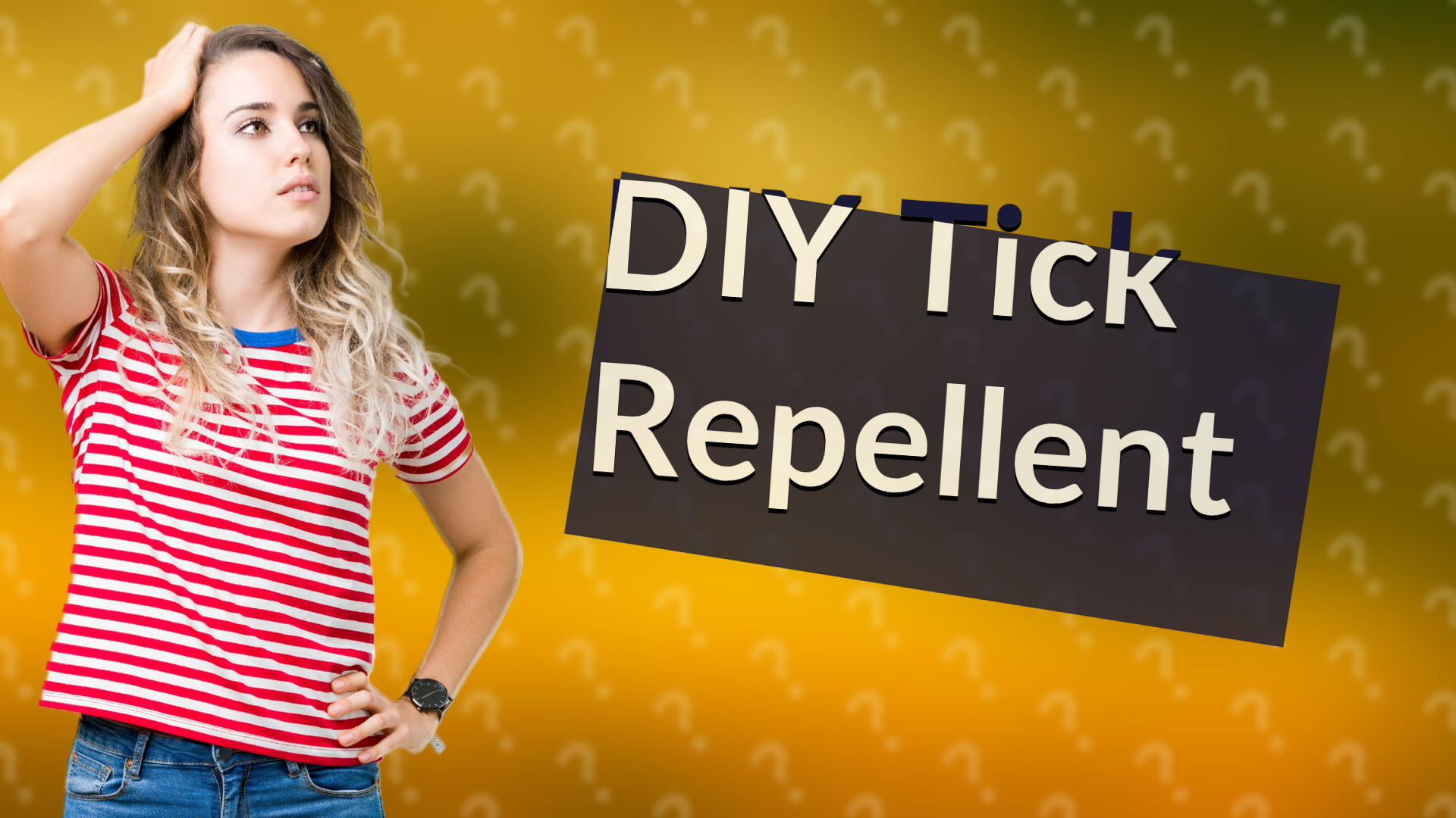 DIY Tick Repellent