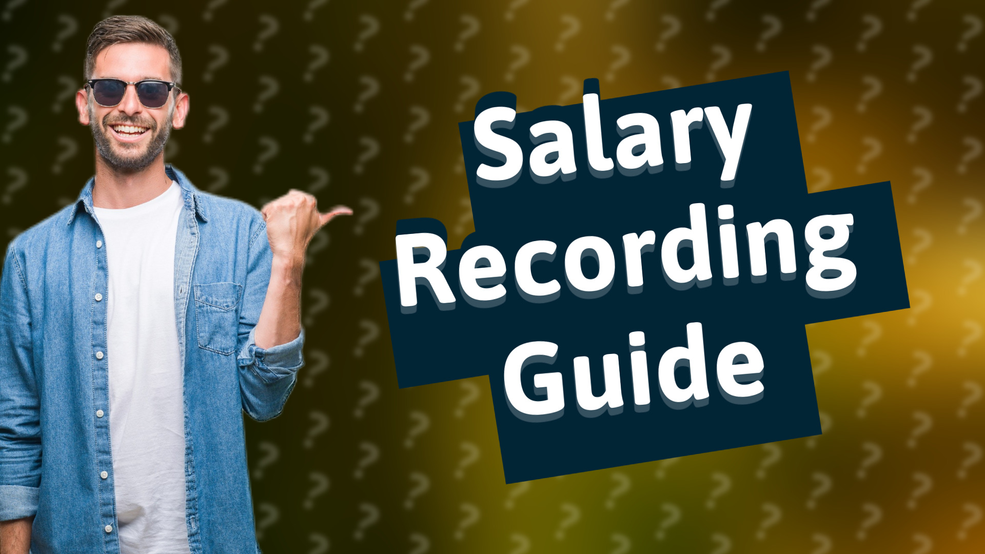 Salary Recording Guide