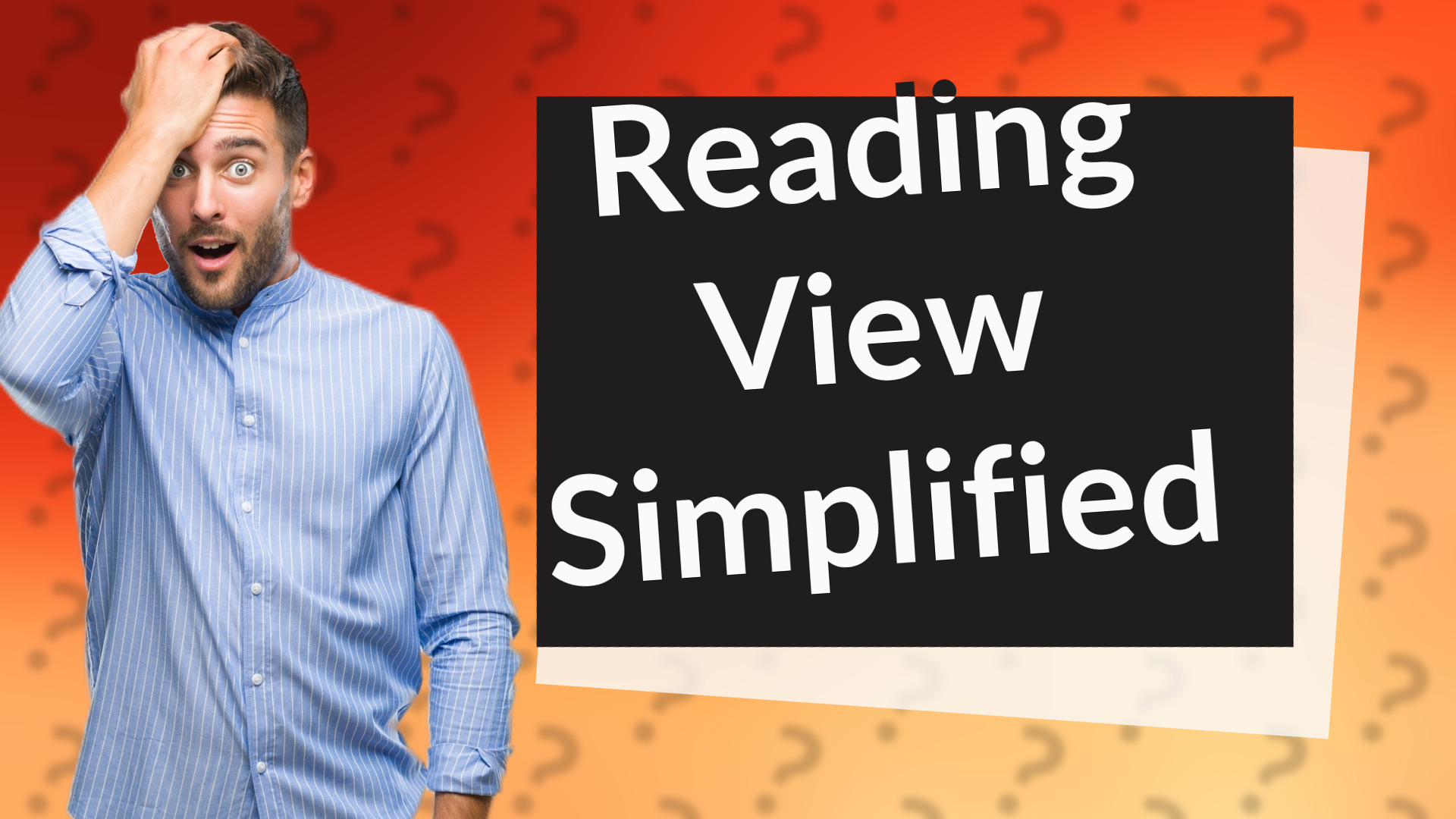 Reading View Simplified