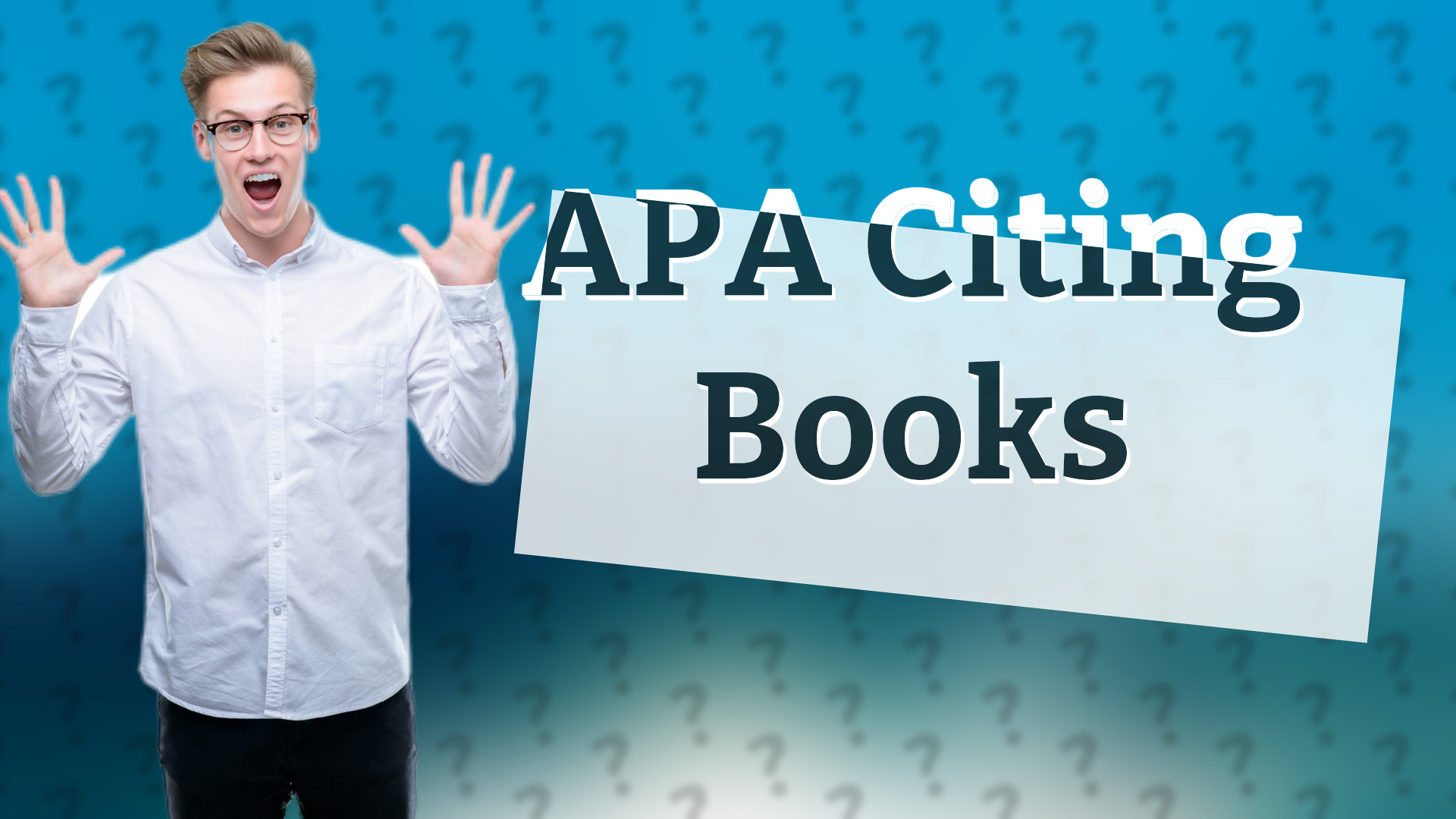 APA Citing Books