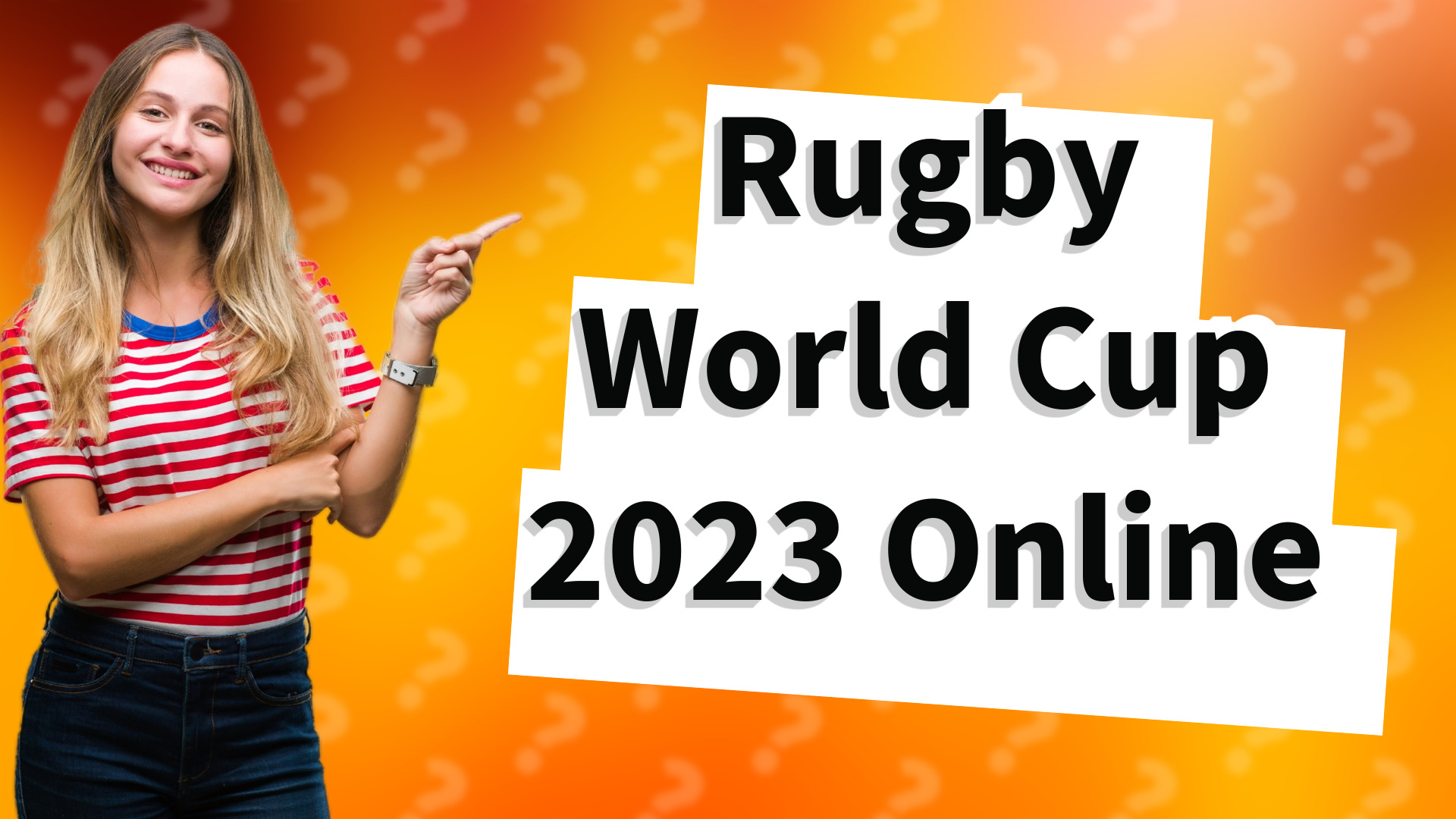 Rugby World Cup 2023 Online