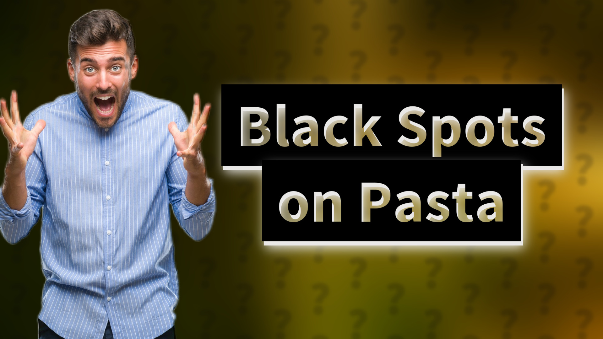 Black Spots on Pasta