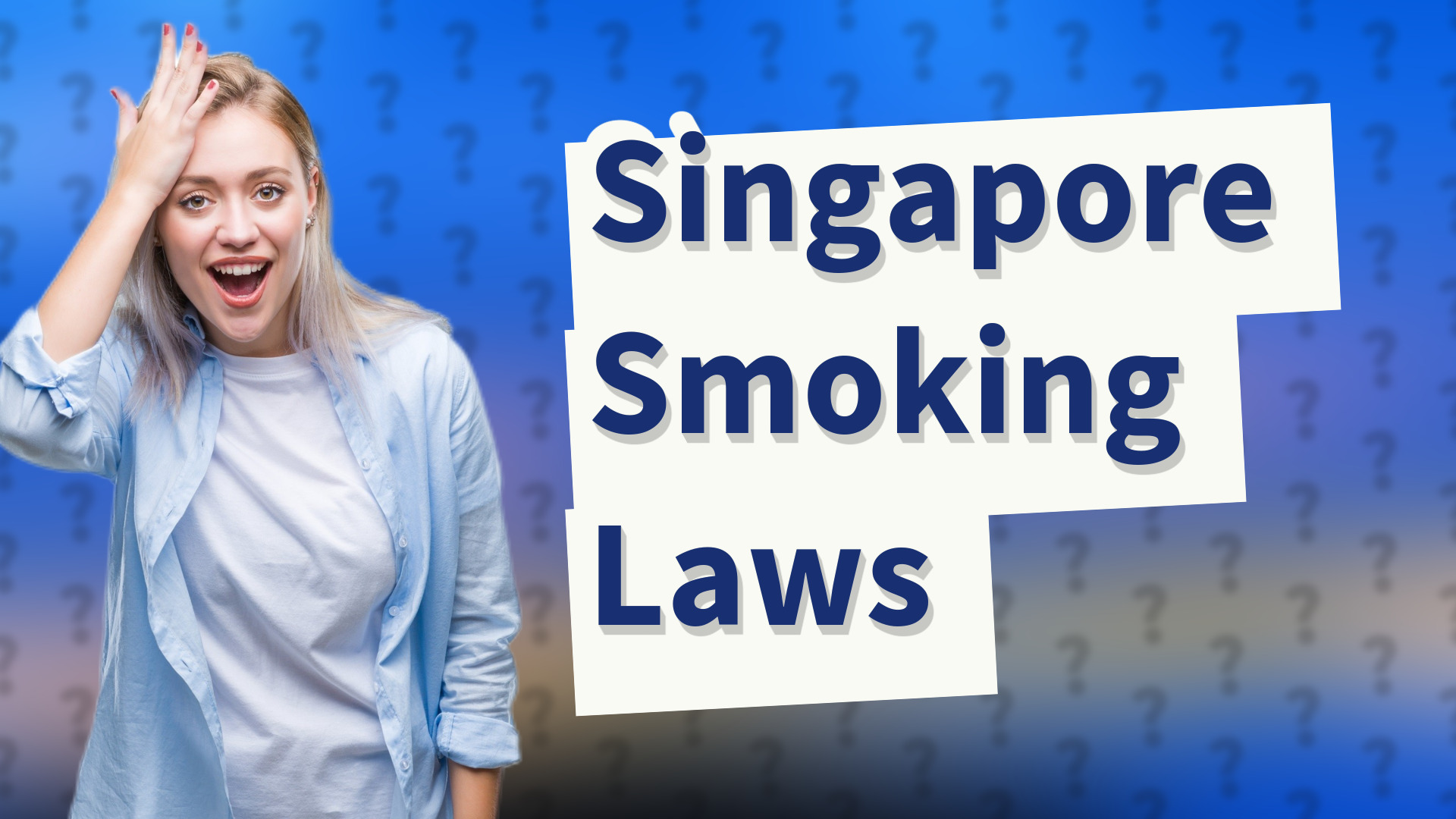Singapore Smoking Laws