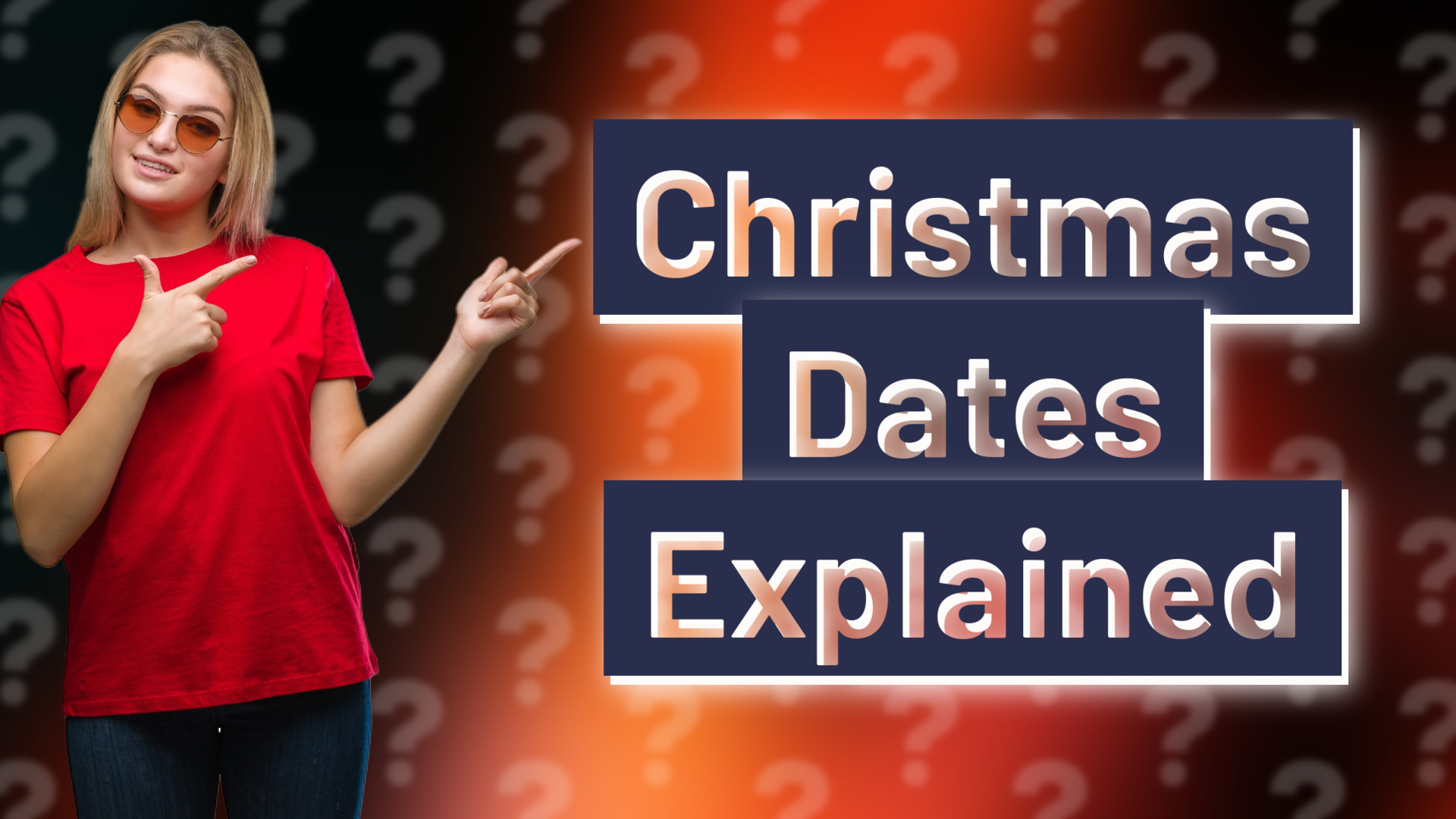 Christmas Dates Explained