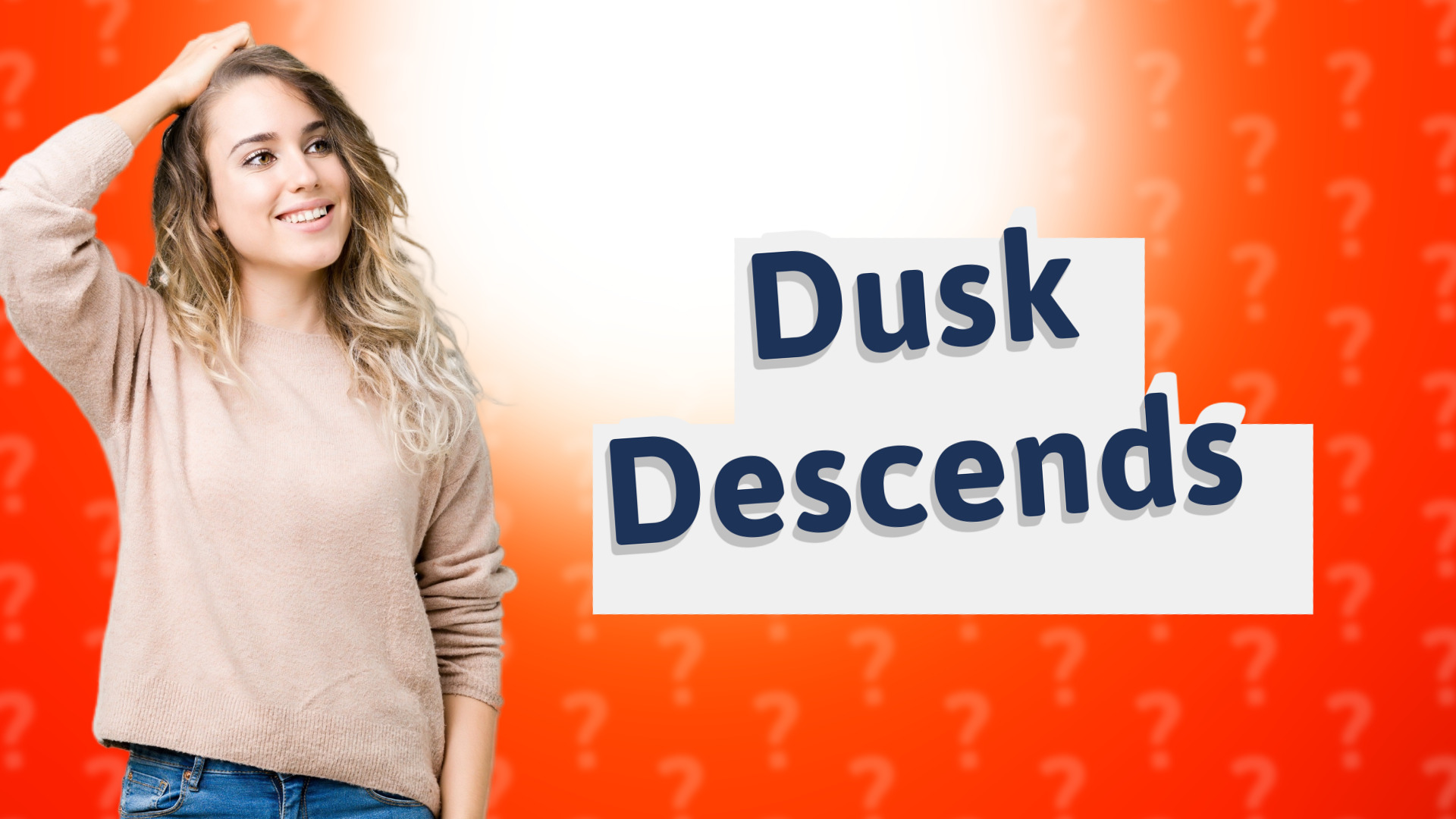 Dusk Descends