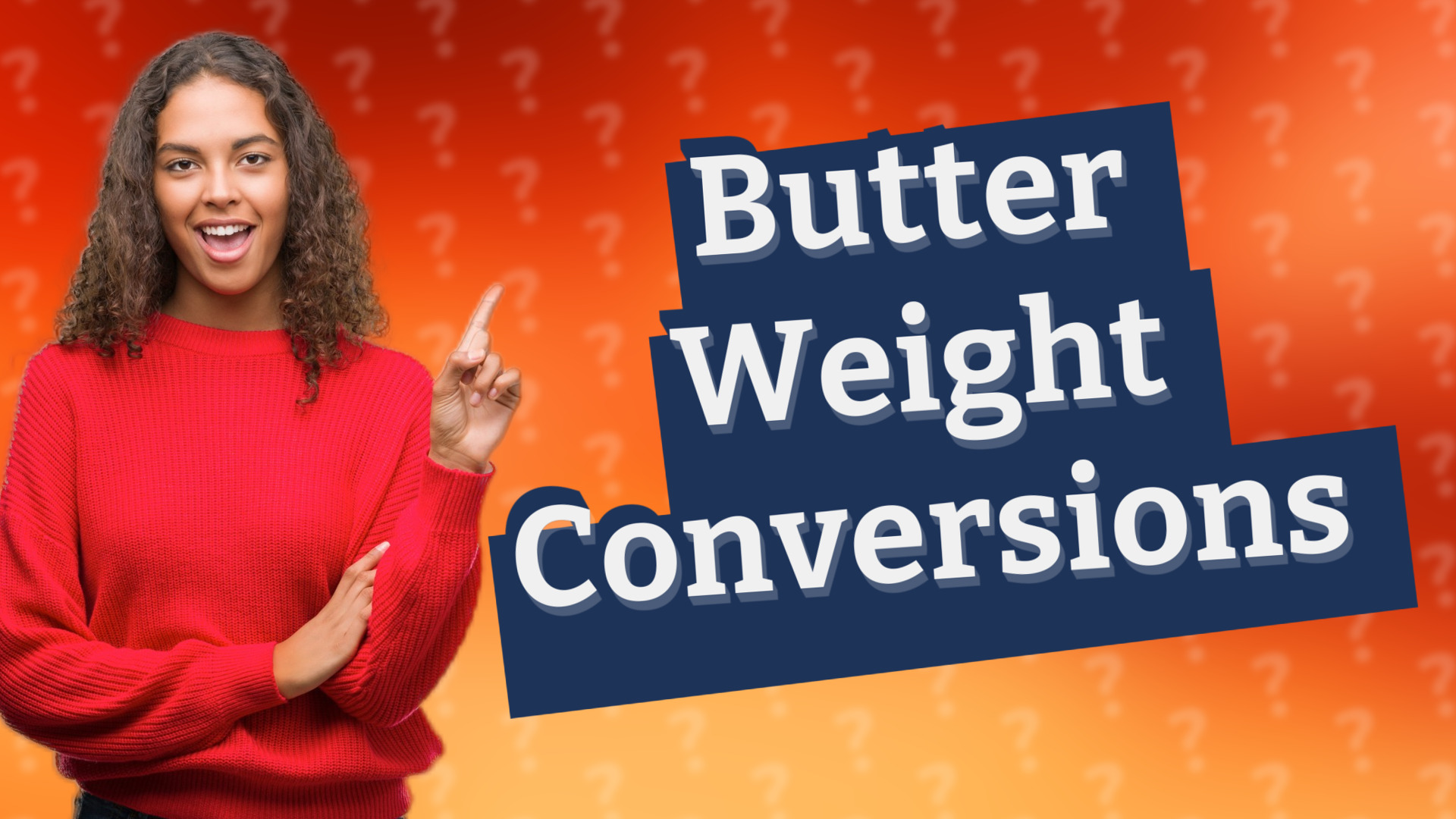 Butter Weight Conversions