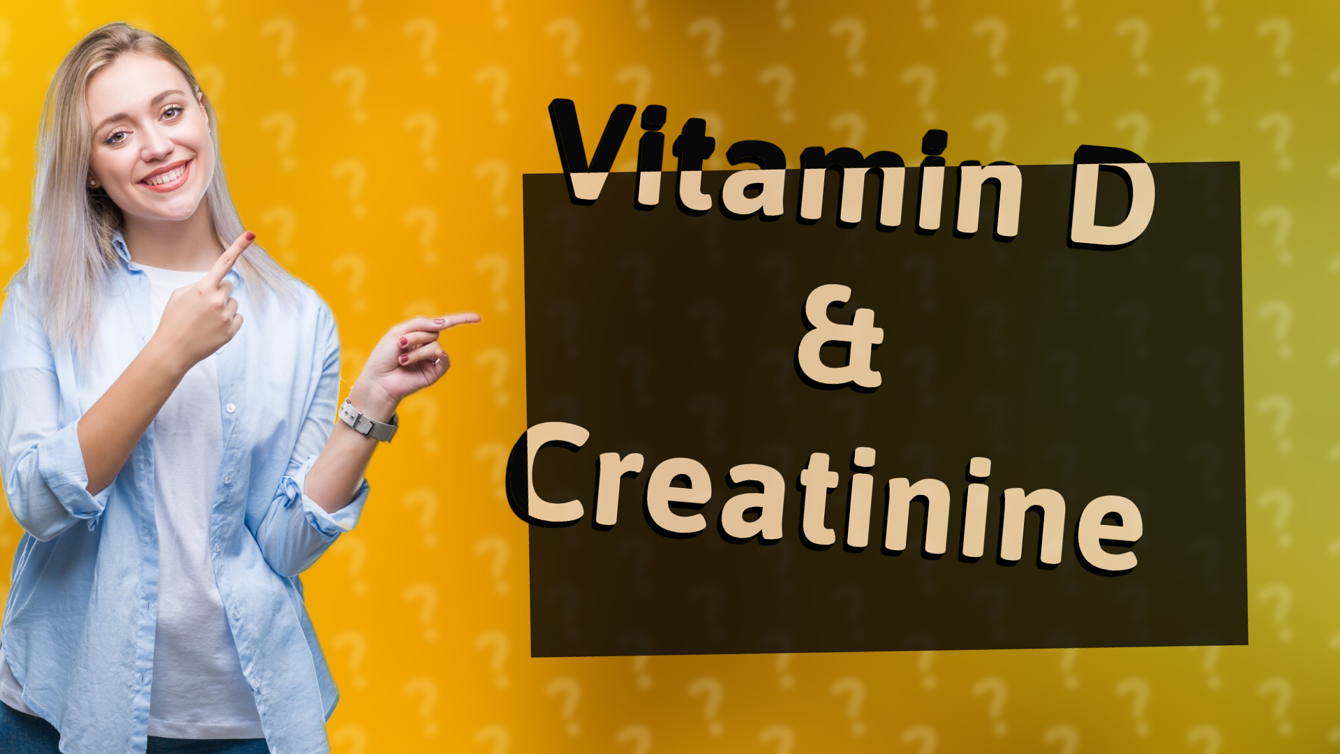 Vitamin D & Creatinine