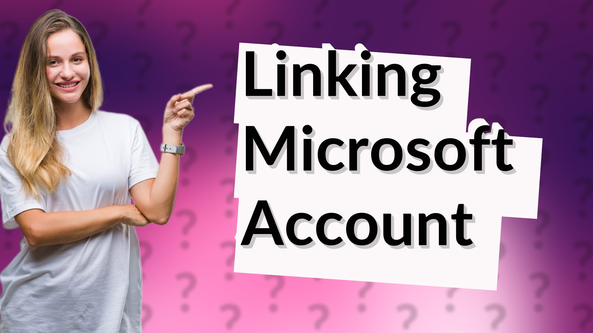 Linking Microsoft Account