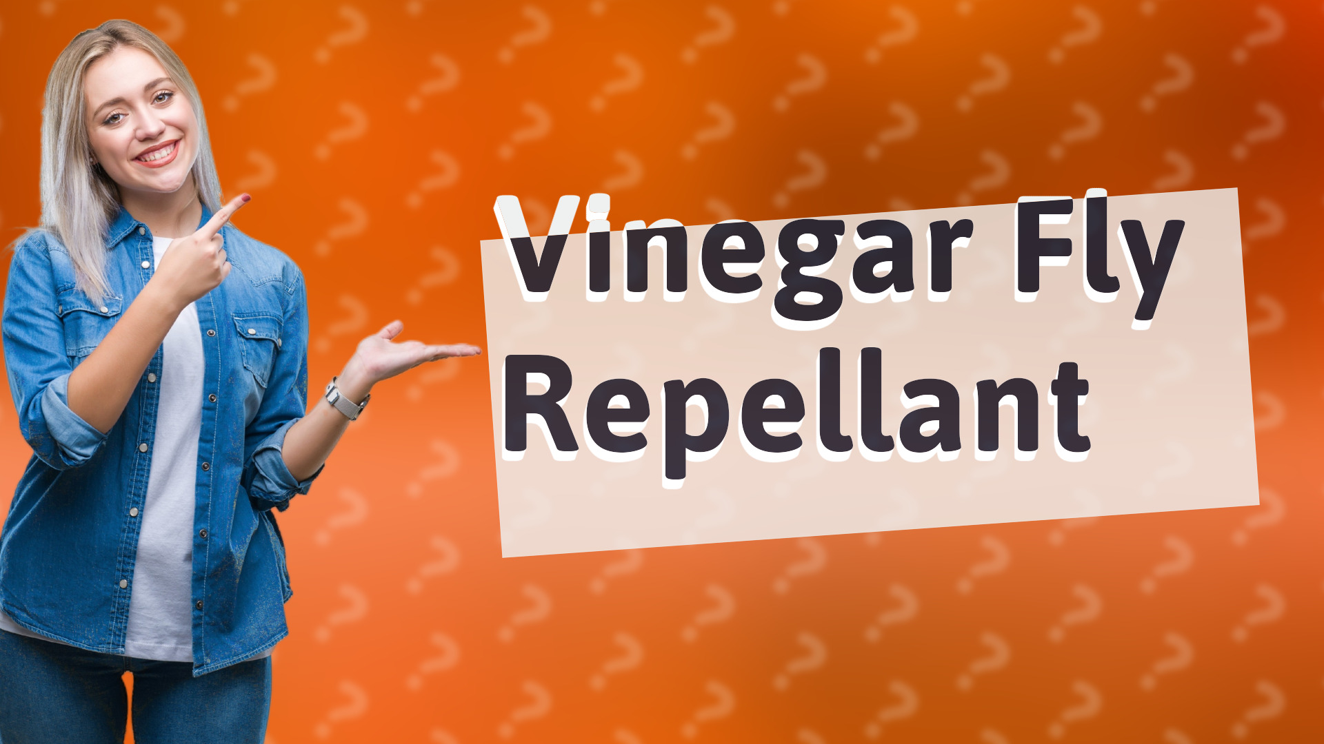 Vinegar Fly Repellant