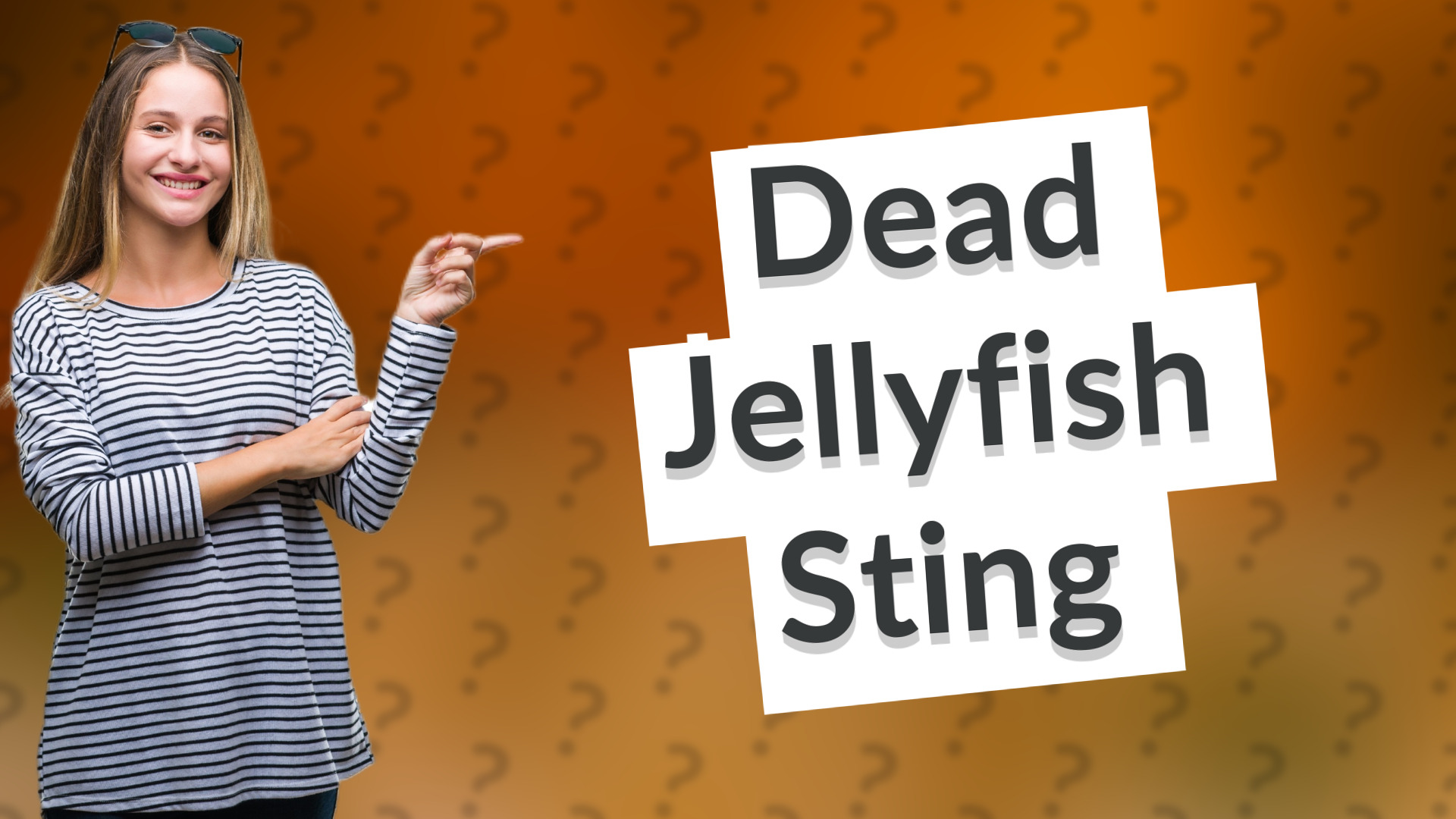 Dead Jellyfish Sting