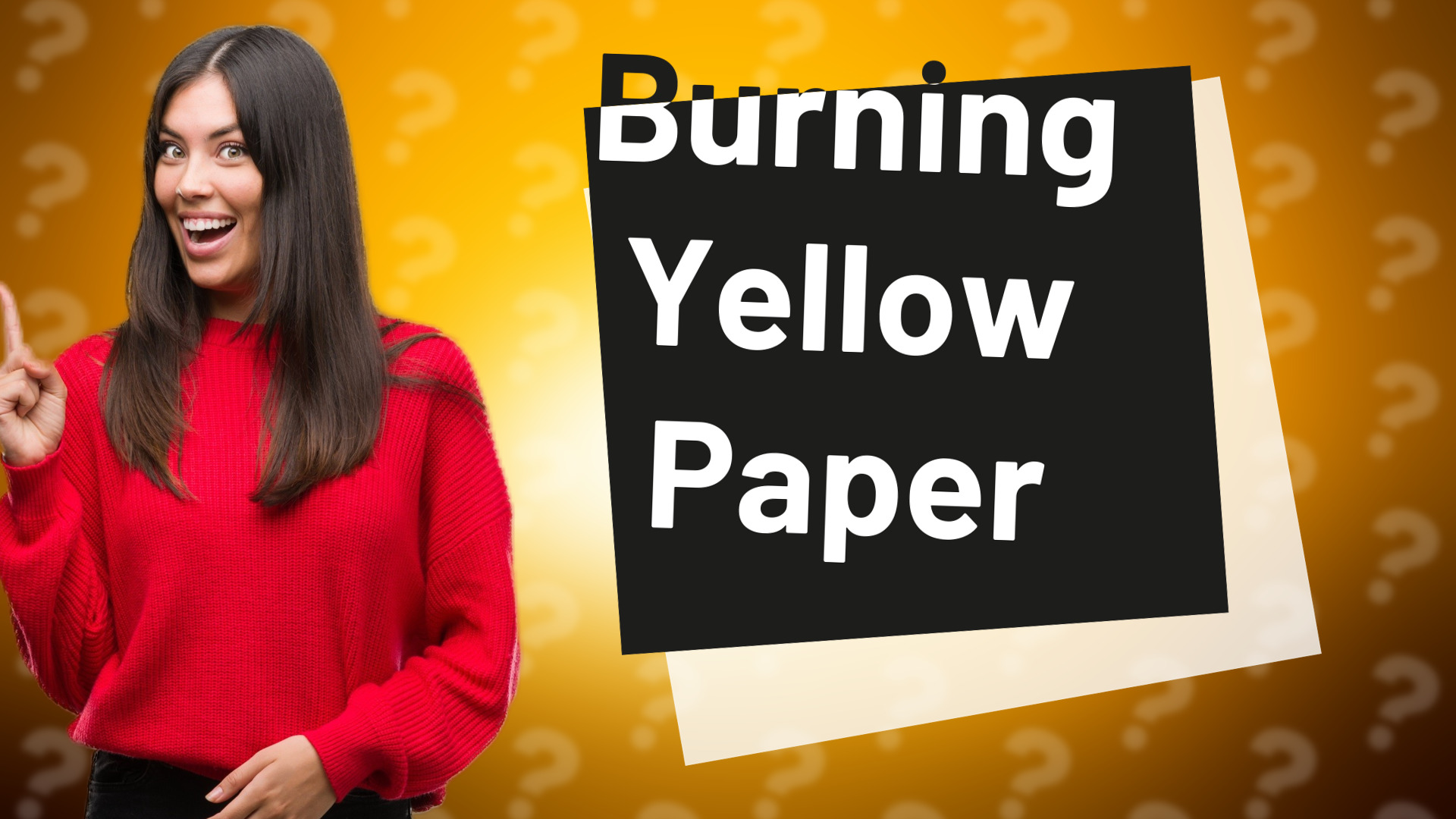 Burning Yellow Paper