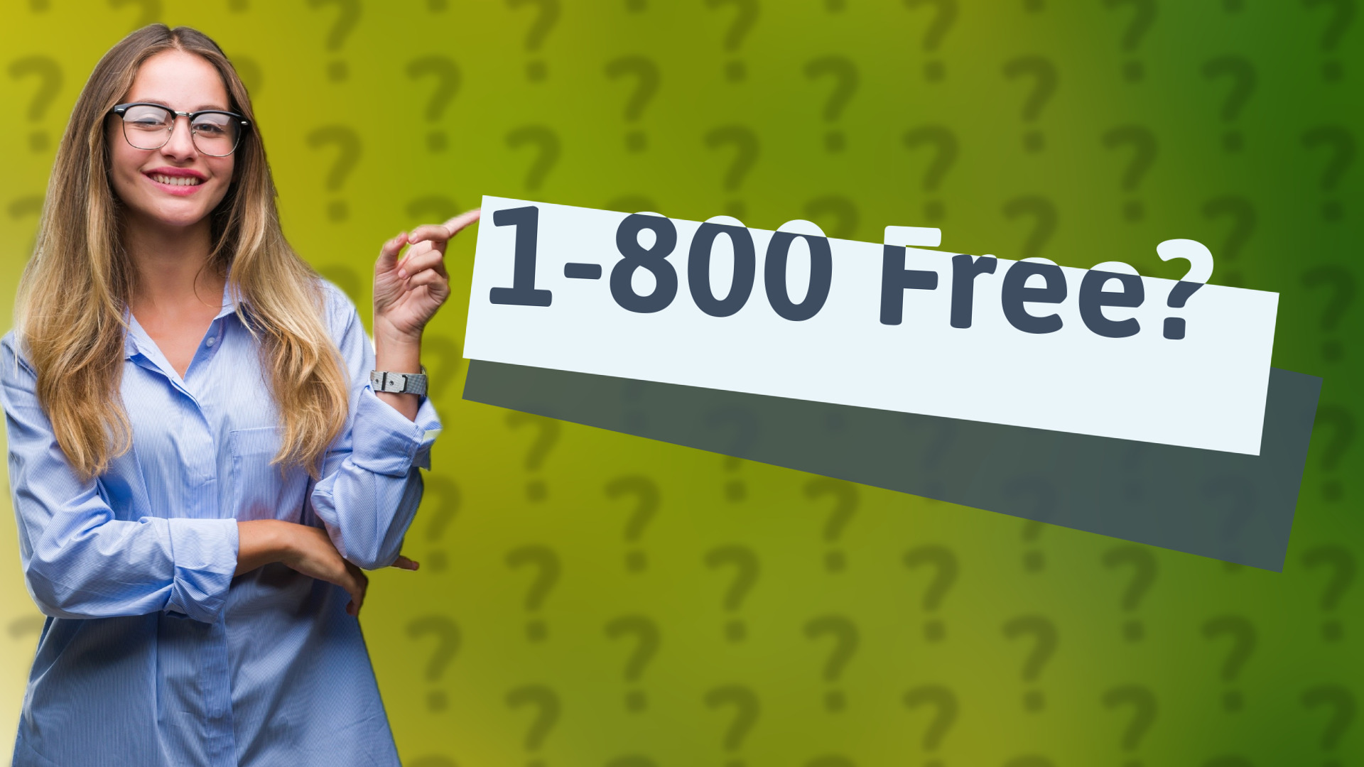 1-800 Free?