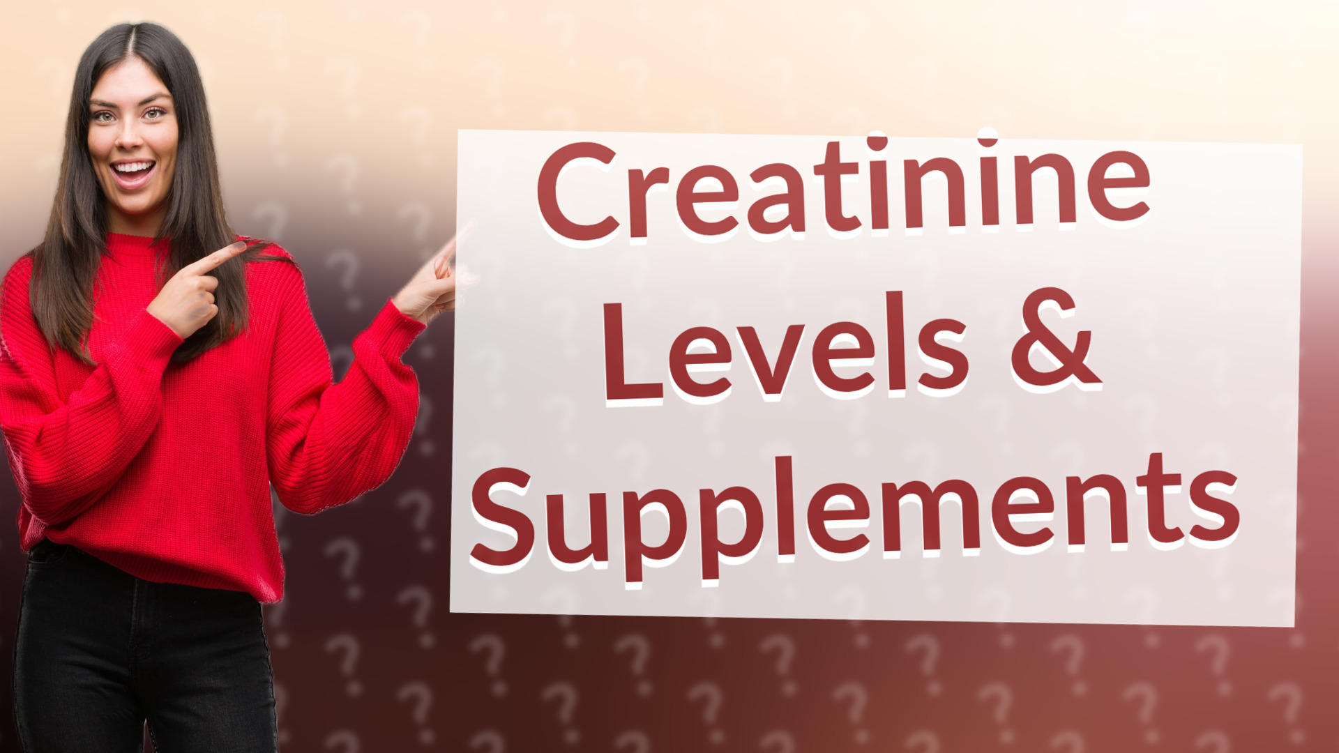 Creatinine Levels & Supplements
