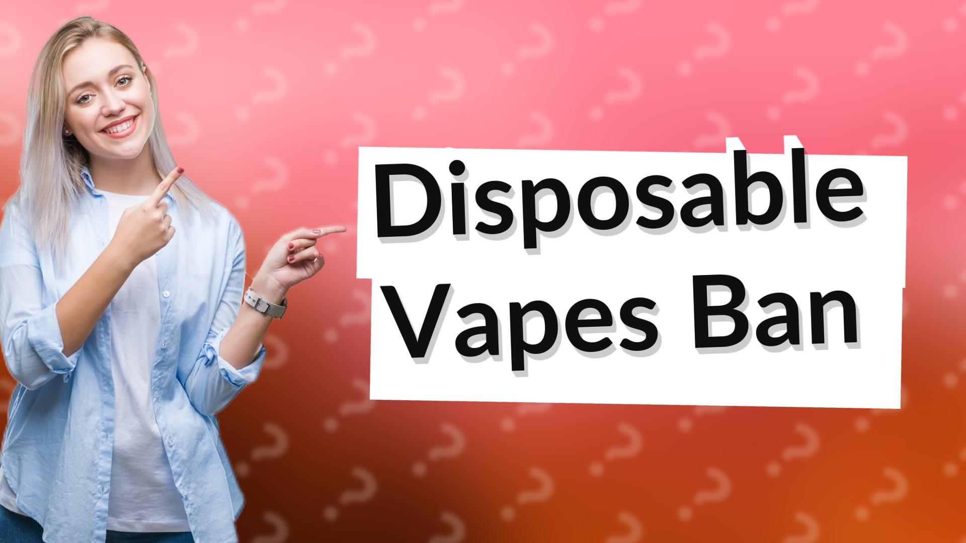 Disposable Vapes Ban
