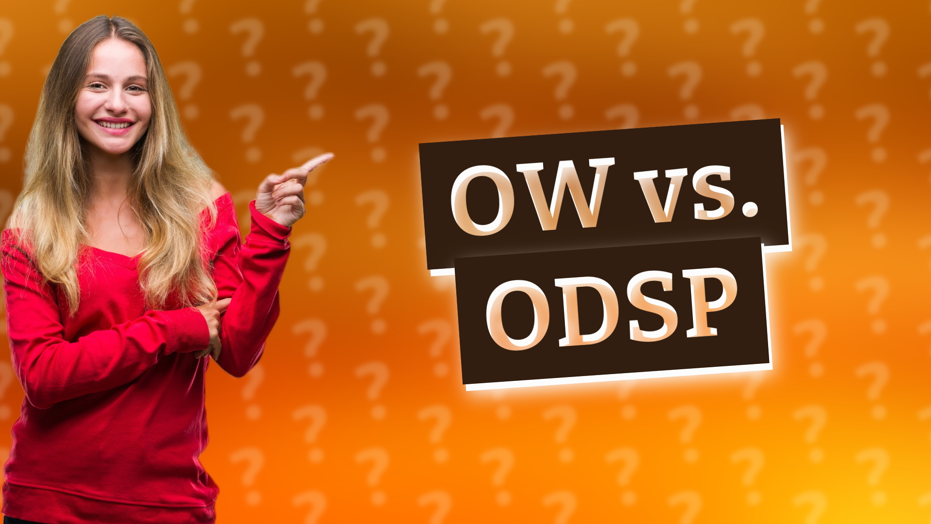 OW vs. ODSP