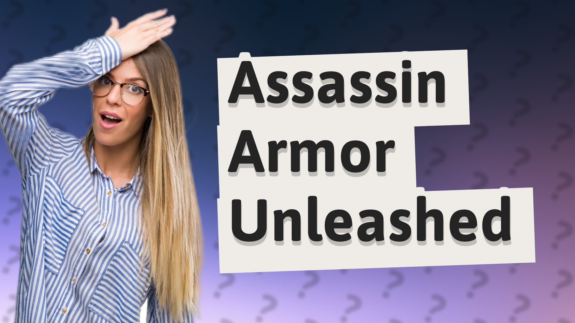 Assassin Armor Unleashed