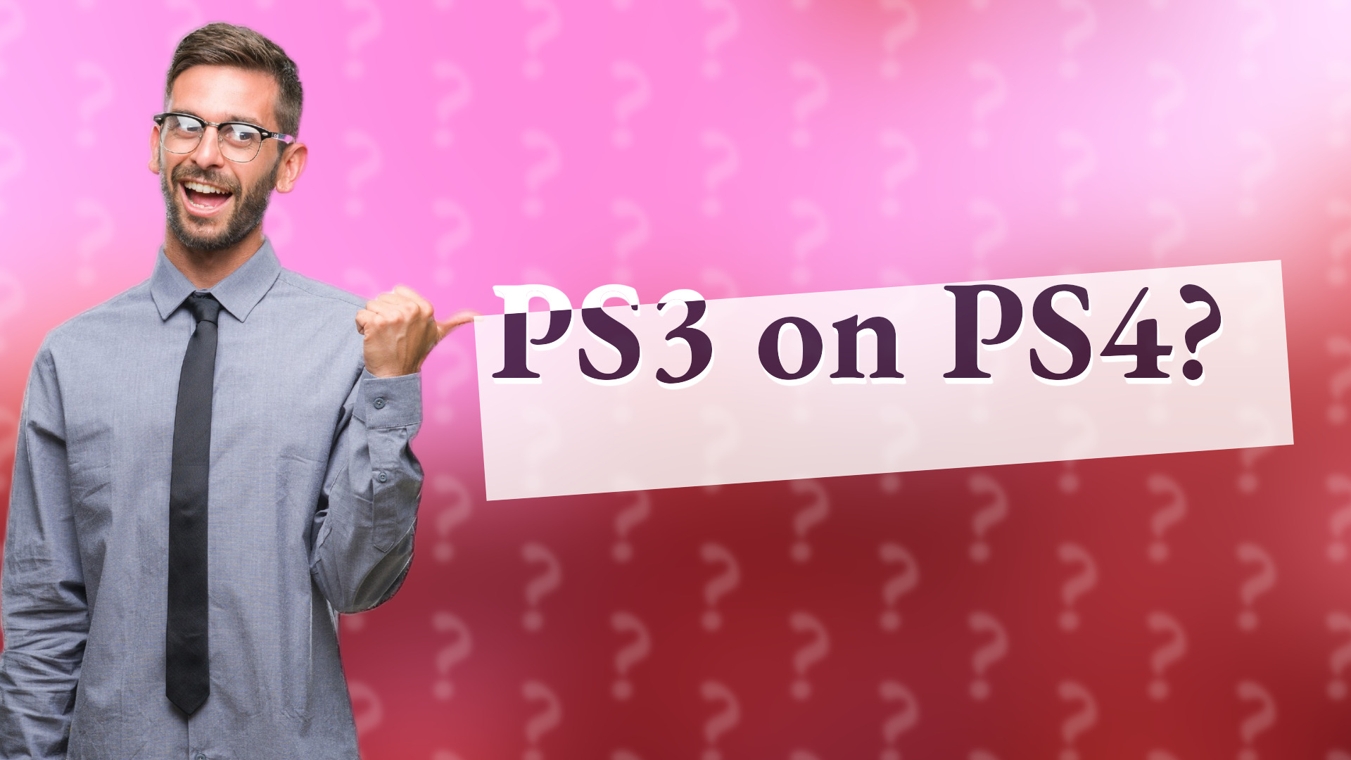 PS3 on PS4?