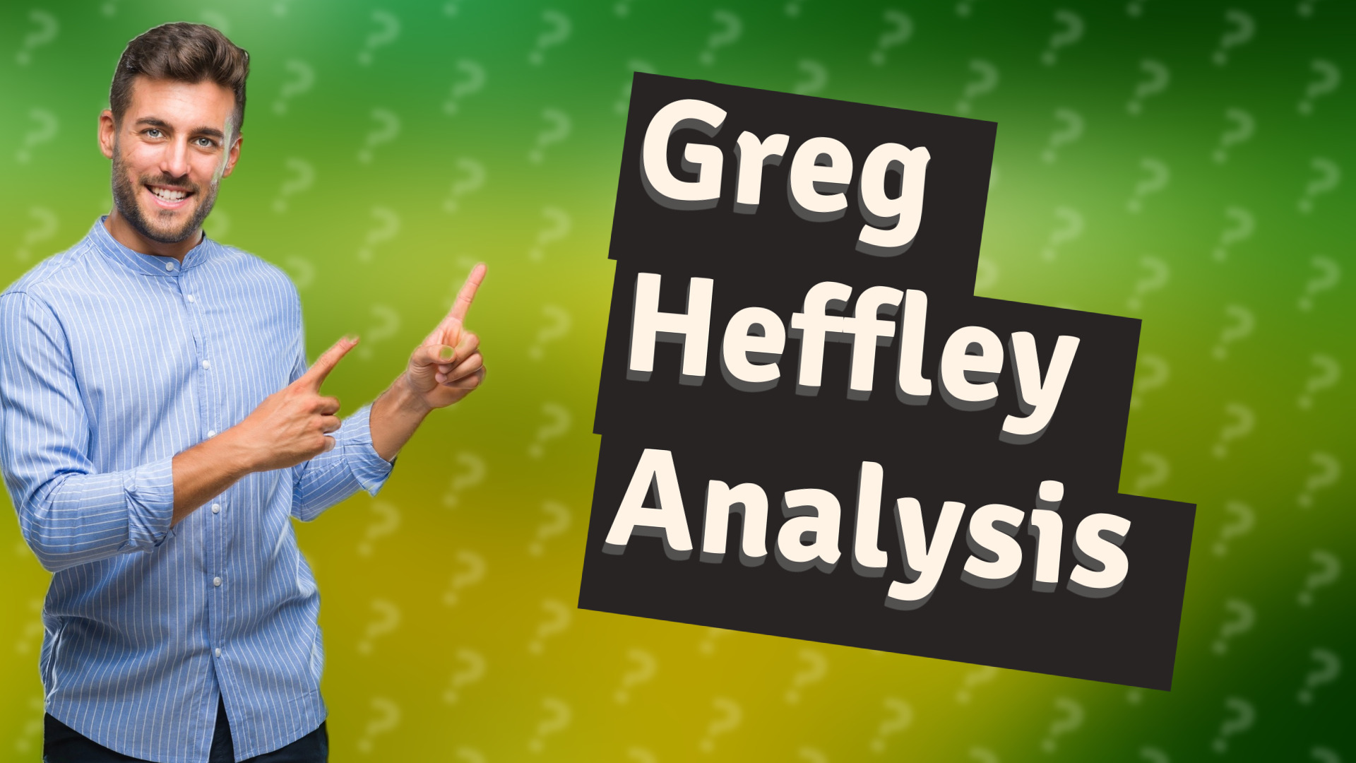 Greg Heffley Analysis