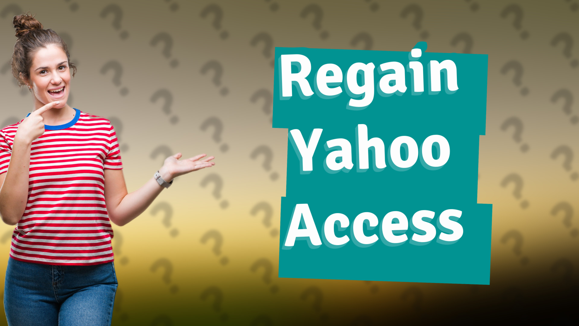 Regain Yahoo Access