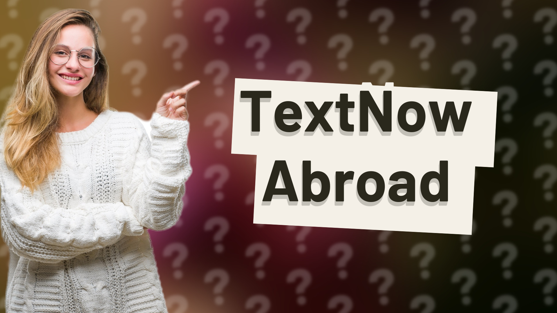 TextNow Abroad