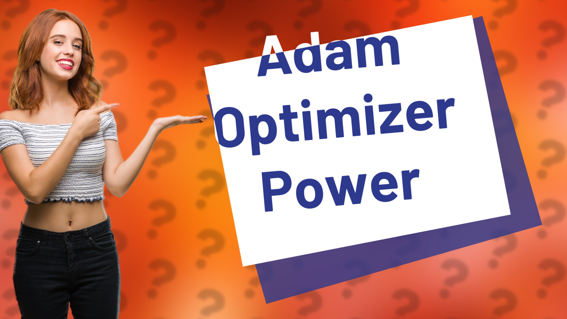 Adam Optimizer Power