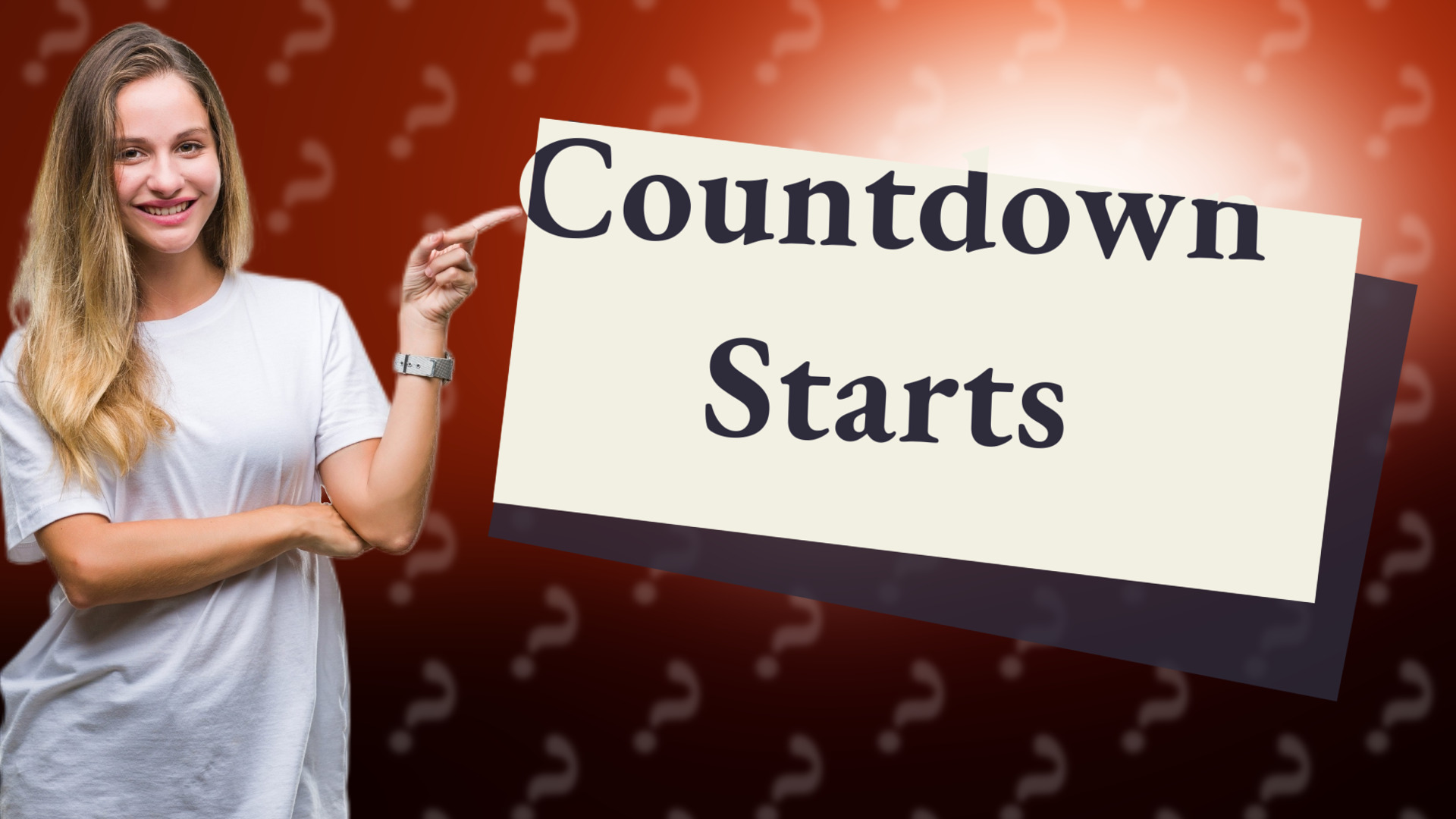 Countdown Starts