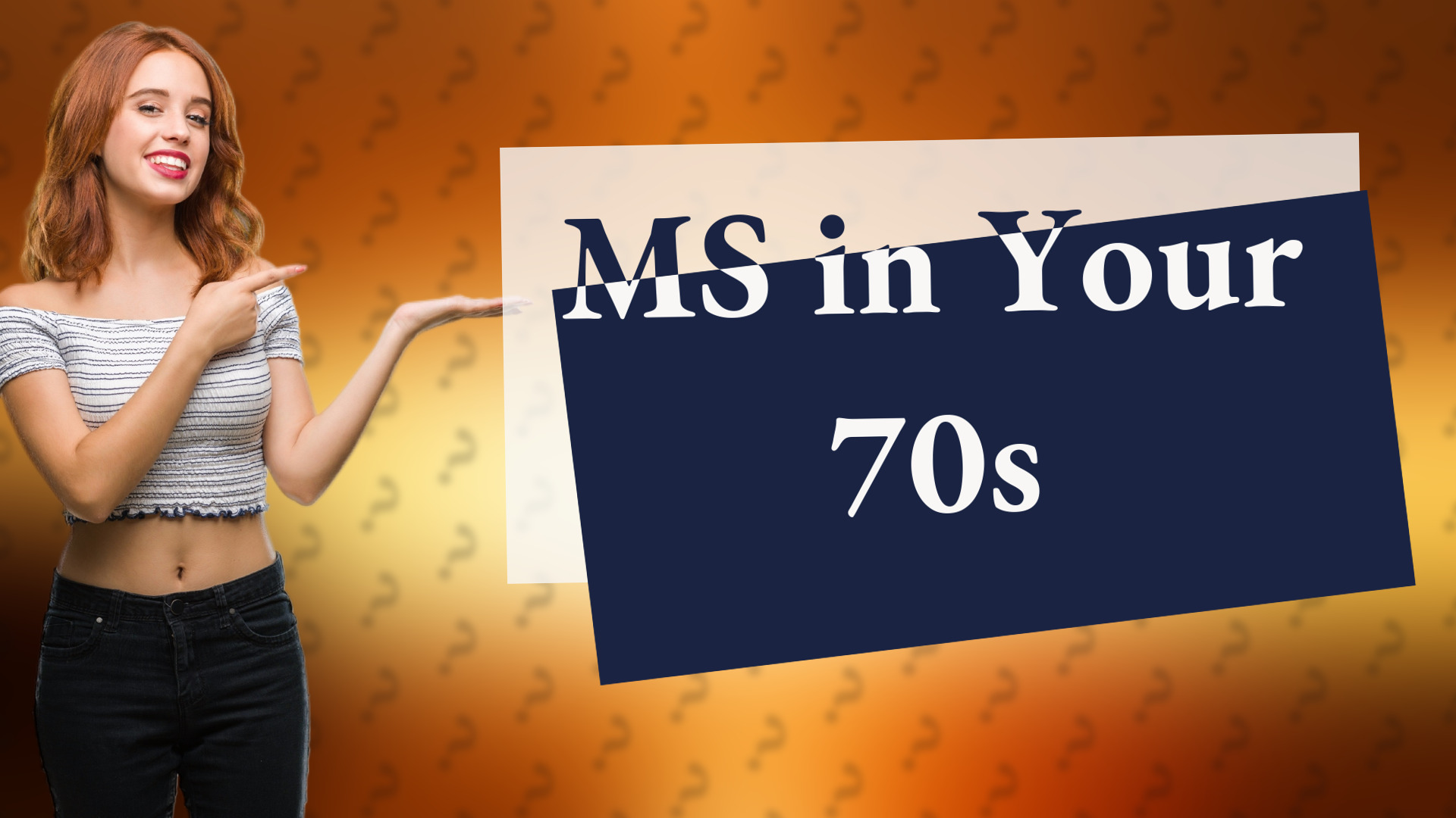 MS in Your 70s