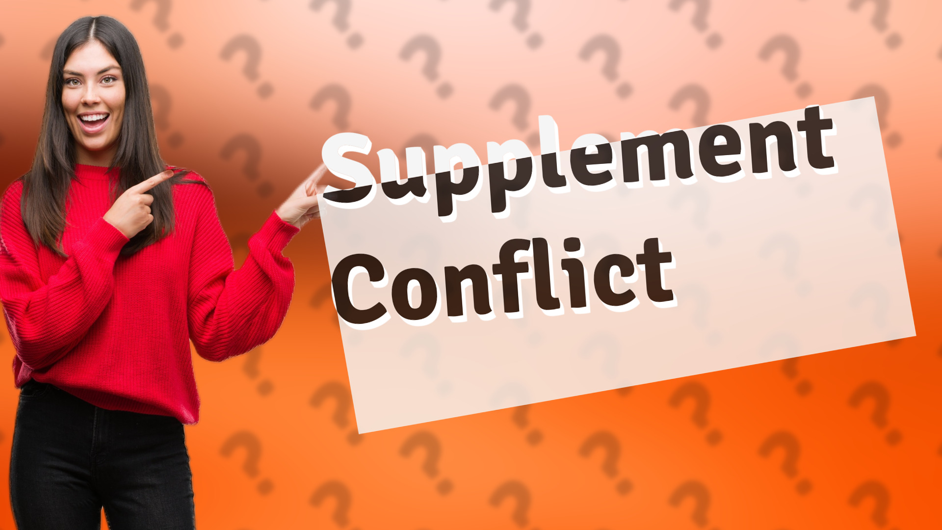Supplement Conflict
