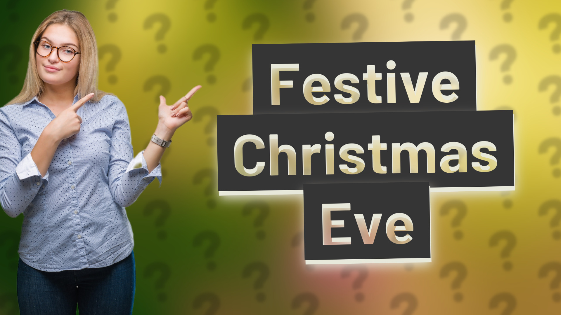 Festive Christmas Eve