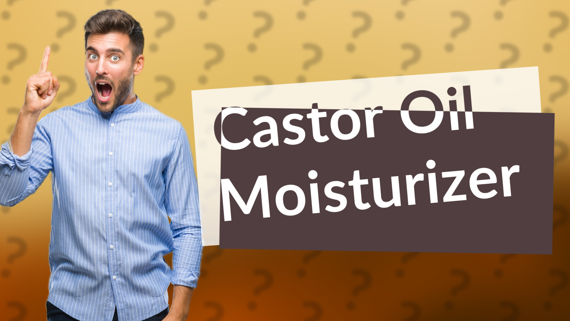 Castor Oil Moisturizer
