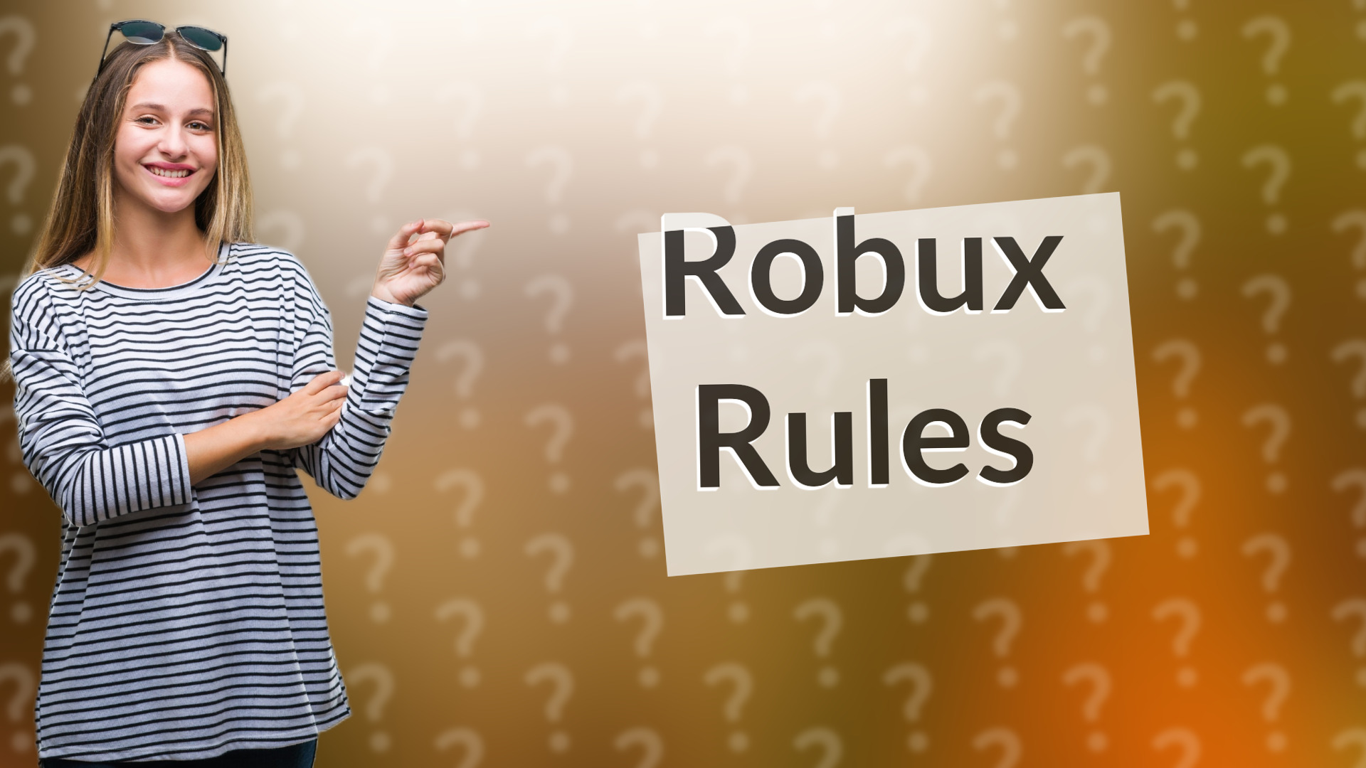 Robux Rules