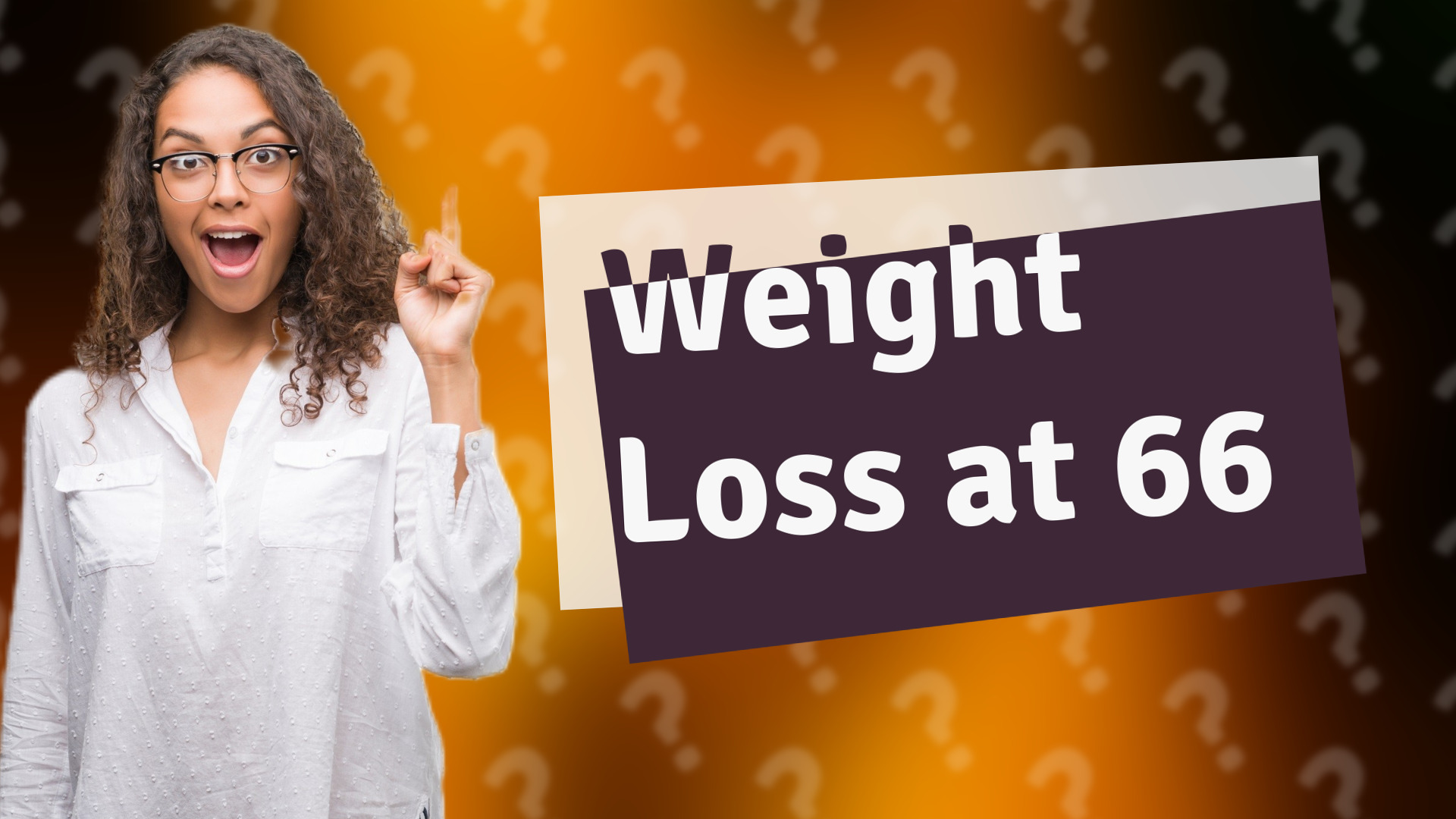 Weight Loss at 66