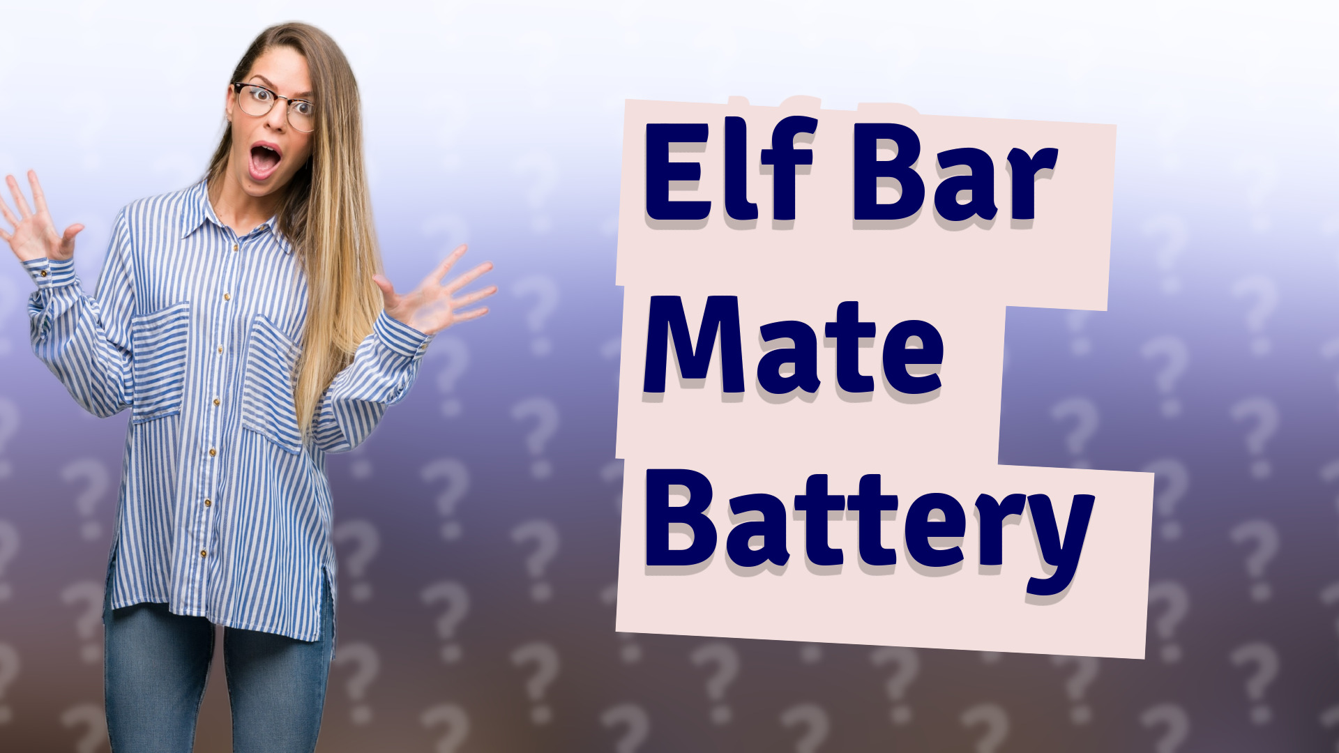 Elf Bar Mate Battery