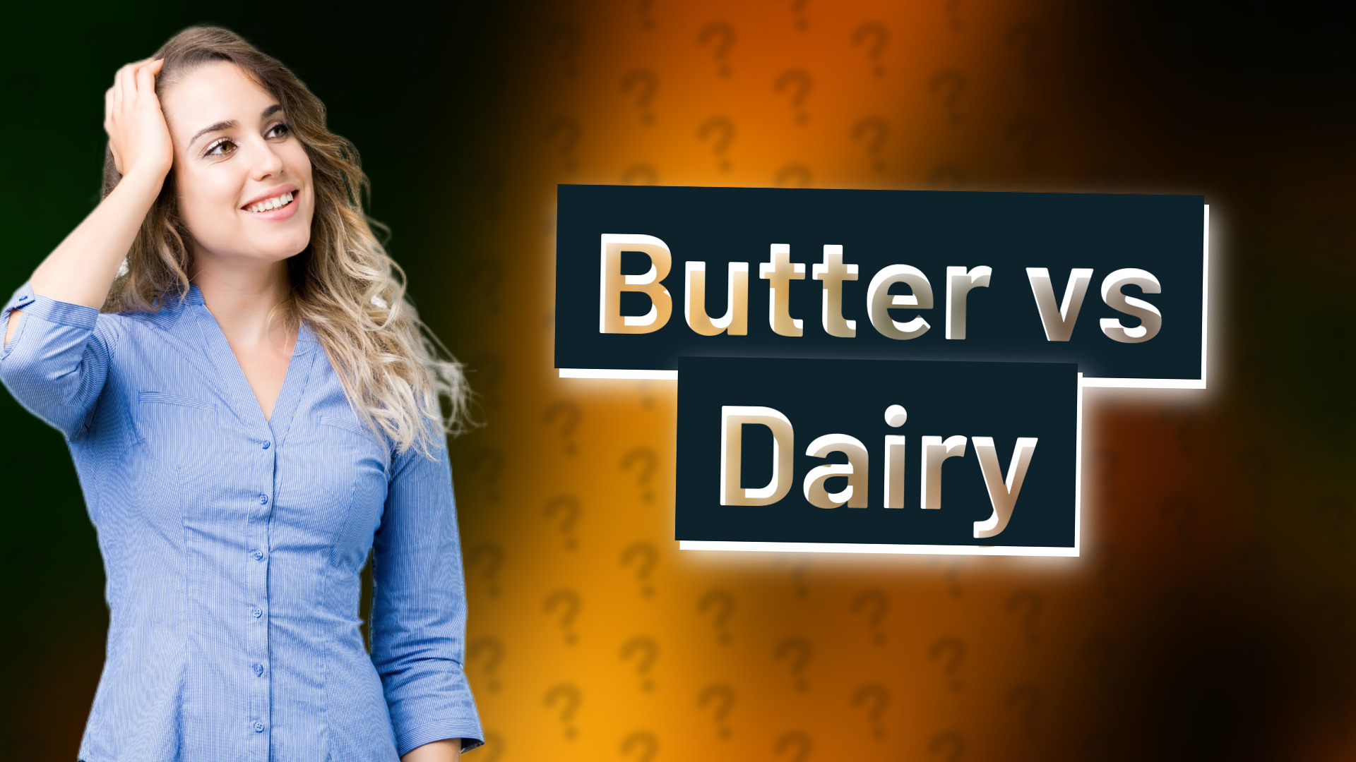 Butter vs Dairy