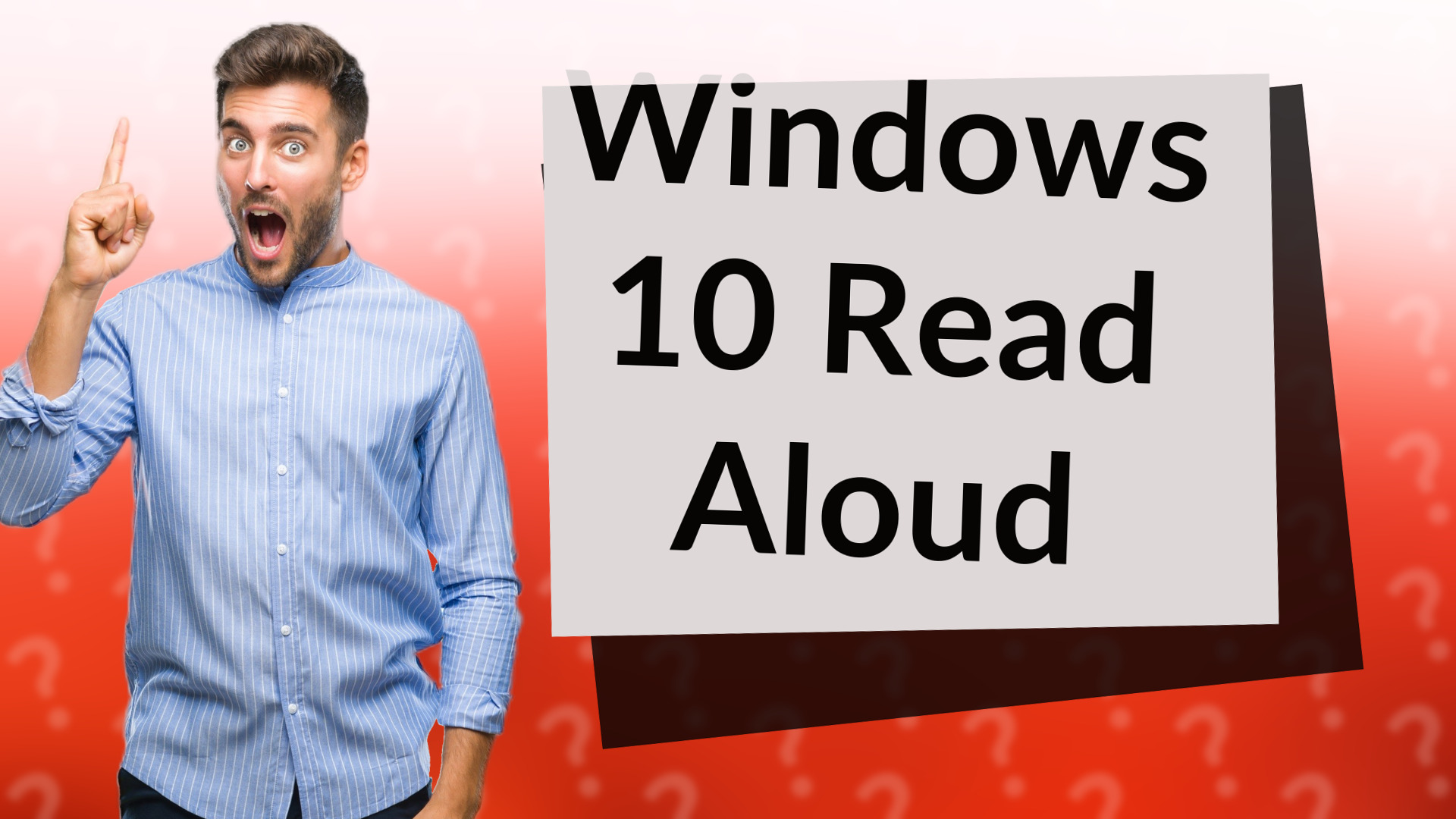 Windows 10 Read Aloud