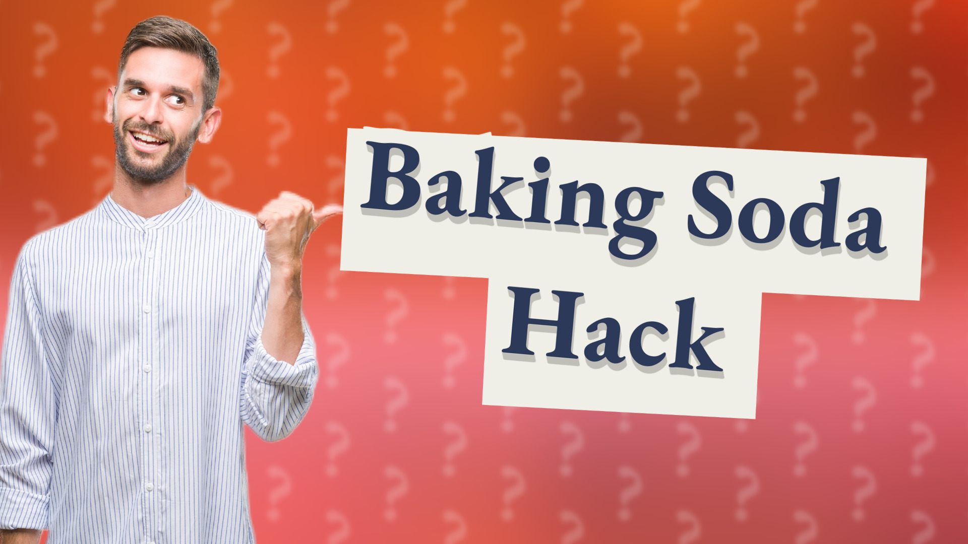 Baking Soda Hack